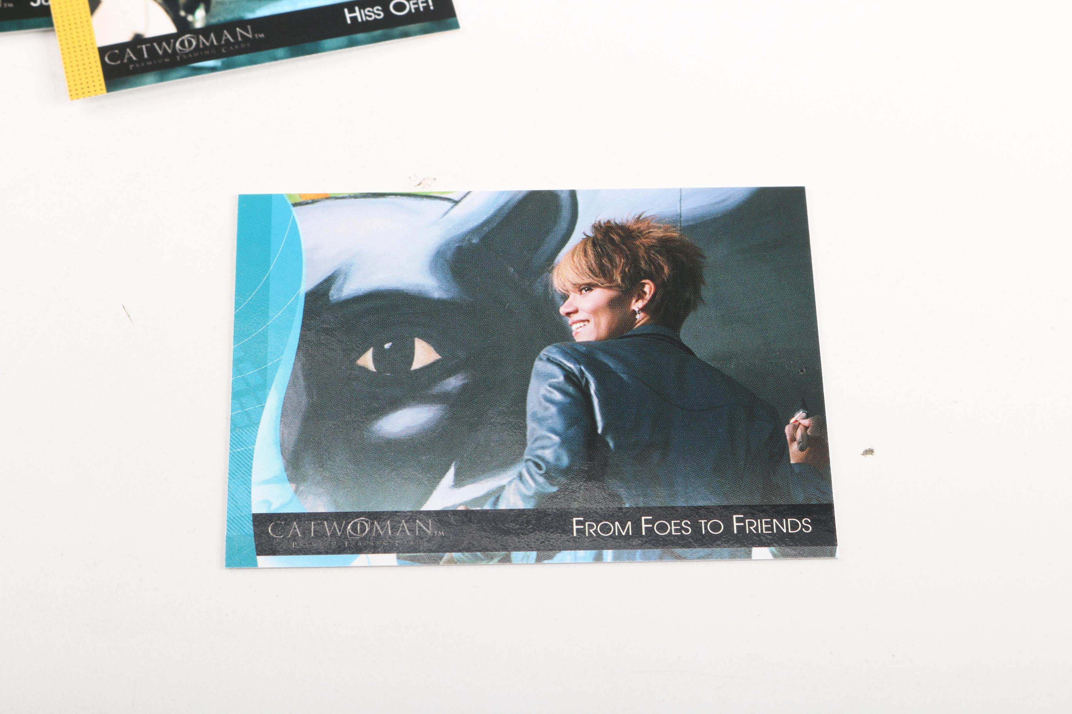 DC Movie Memorabilia Including "Batman Begins" and "Catwoman"