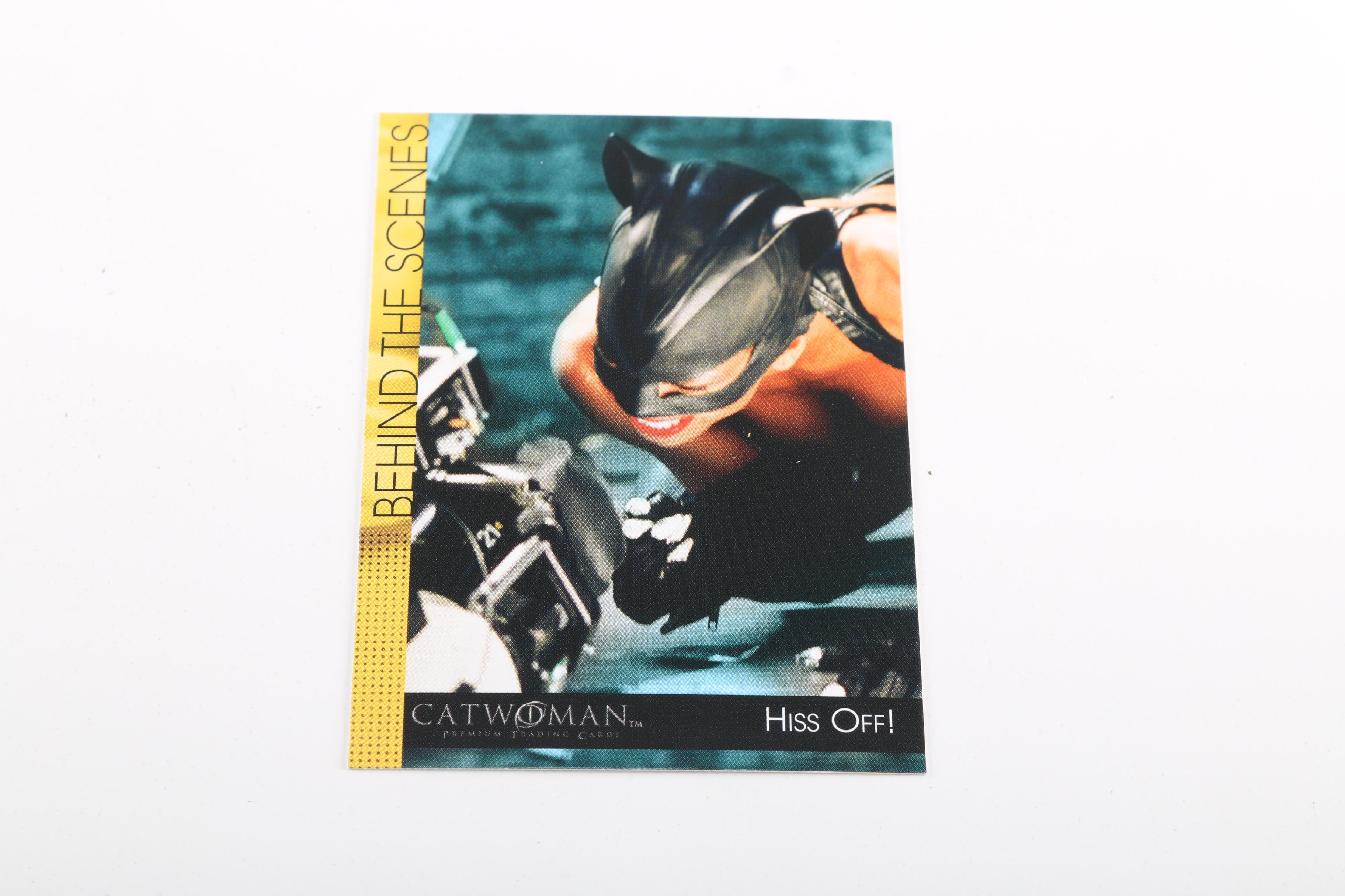 DC Movie Memorabilia Including "Batman Begins" and "Catwoman"