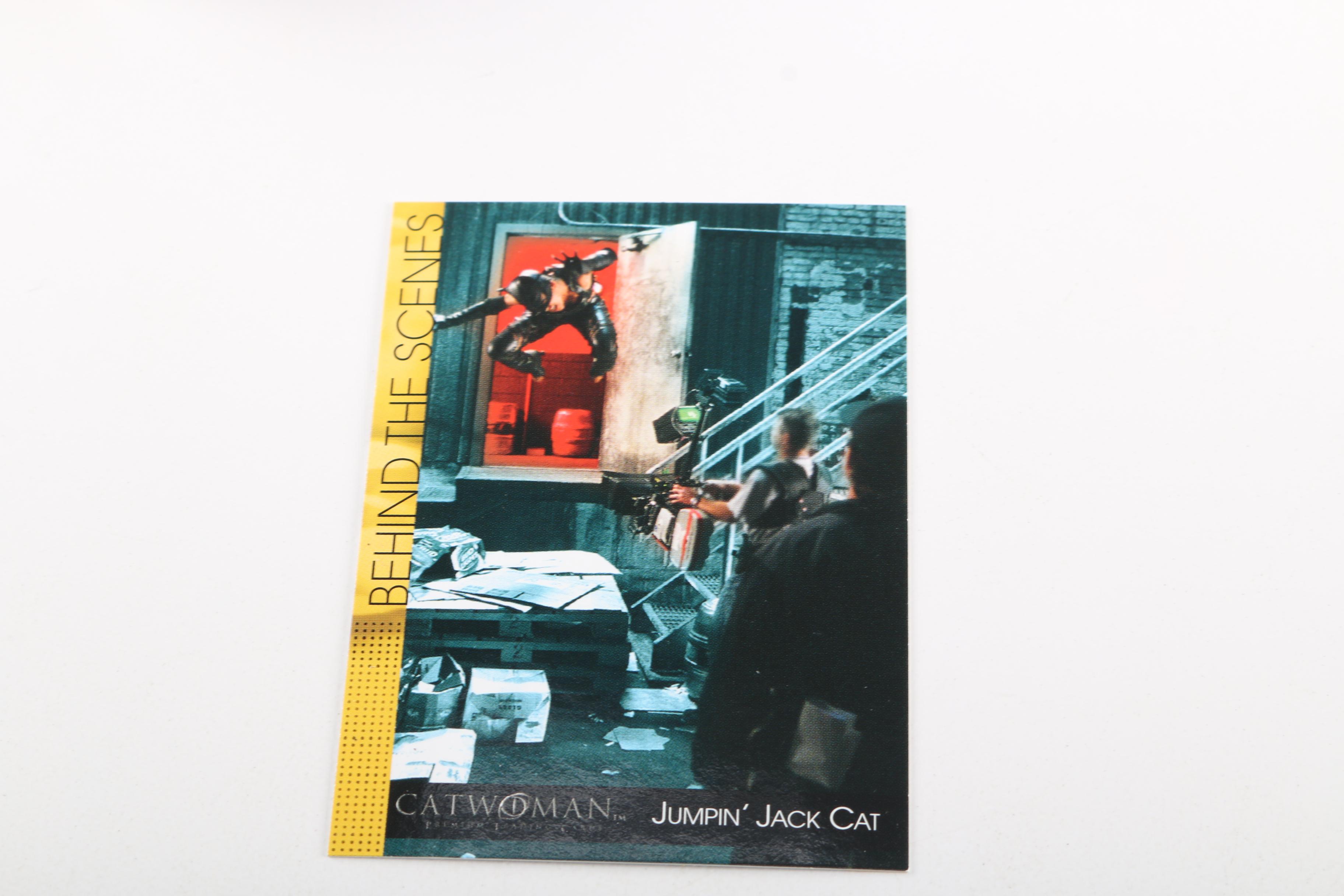 DC Movie Memorabilia Including "Batman Begins" and "Catwoman"