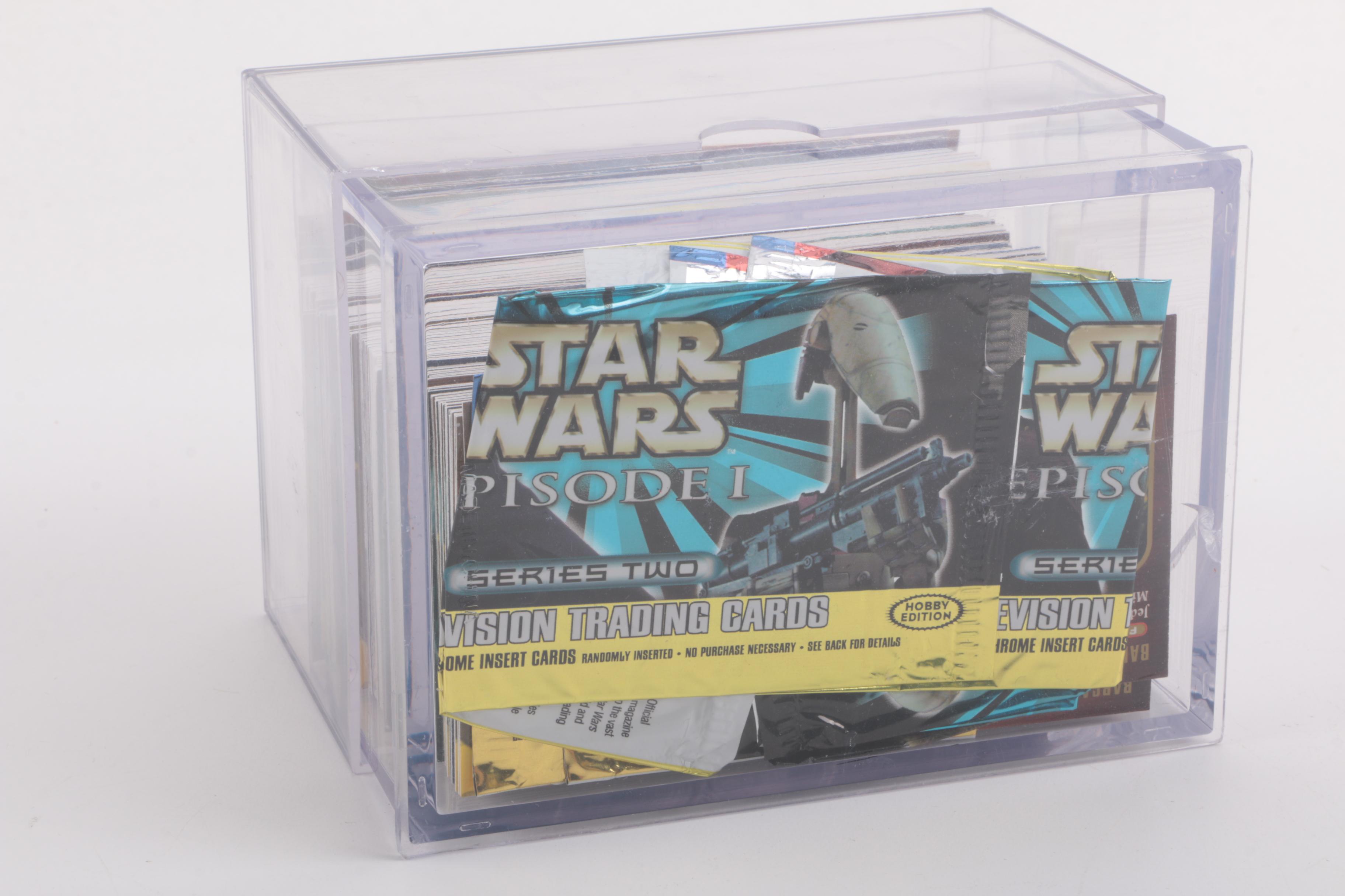 2000s "Star Wars" Episodes I & III Topps Wide Vision Movie Cards