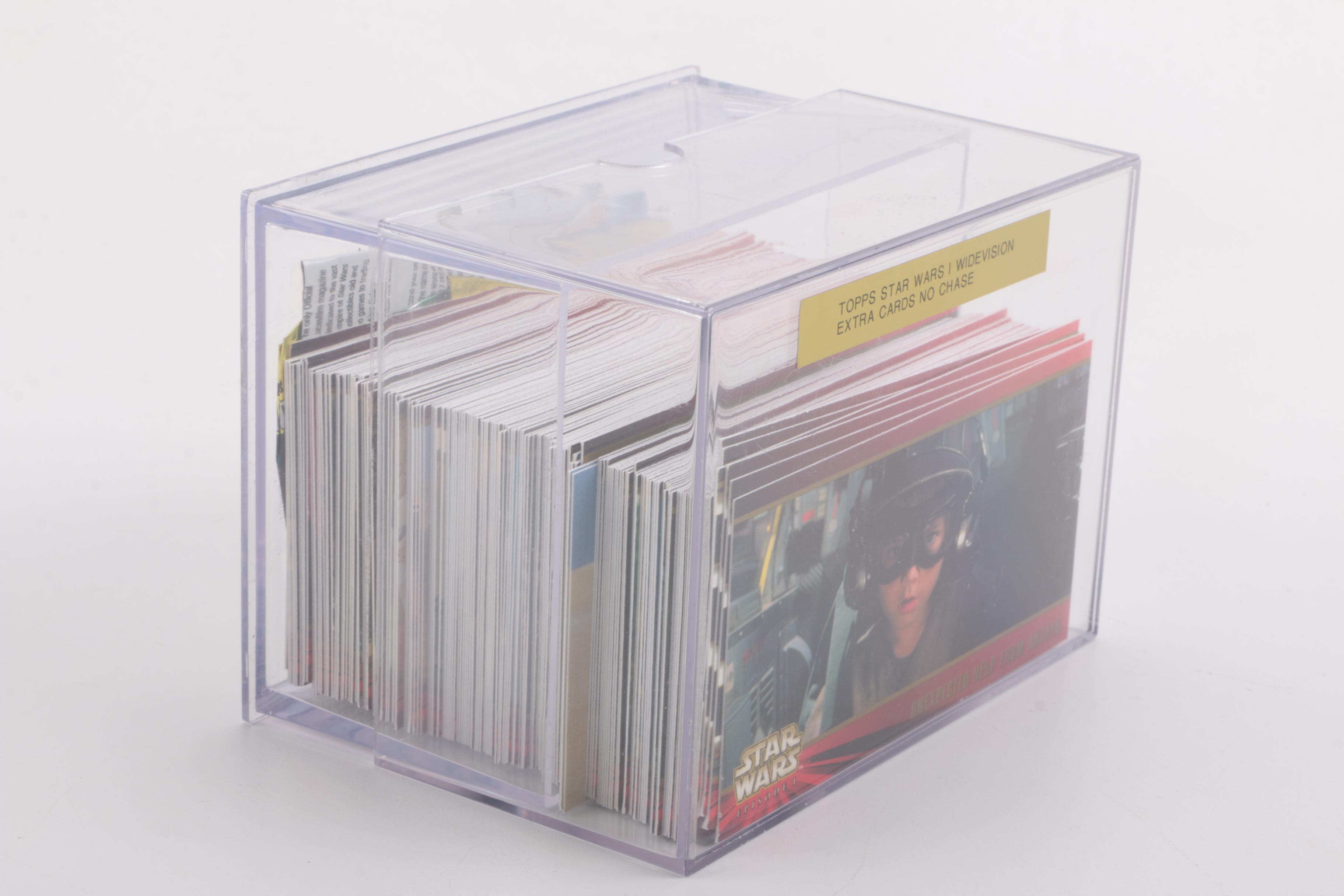 2000s "Star Wars" Episodes I & III Topps Wide Vision Movie Cards