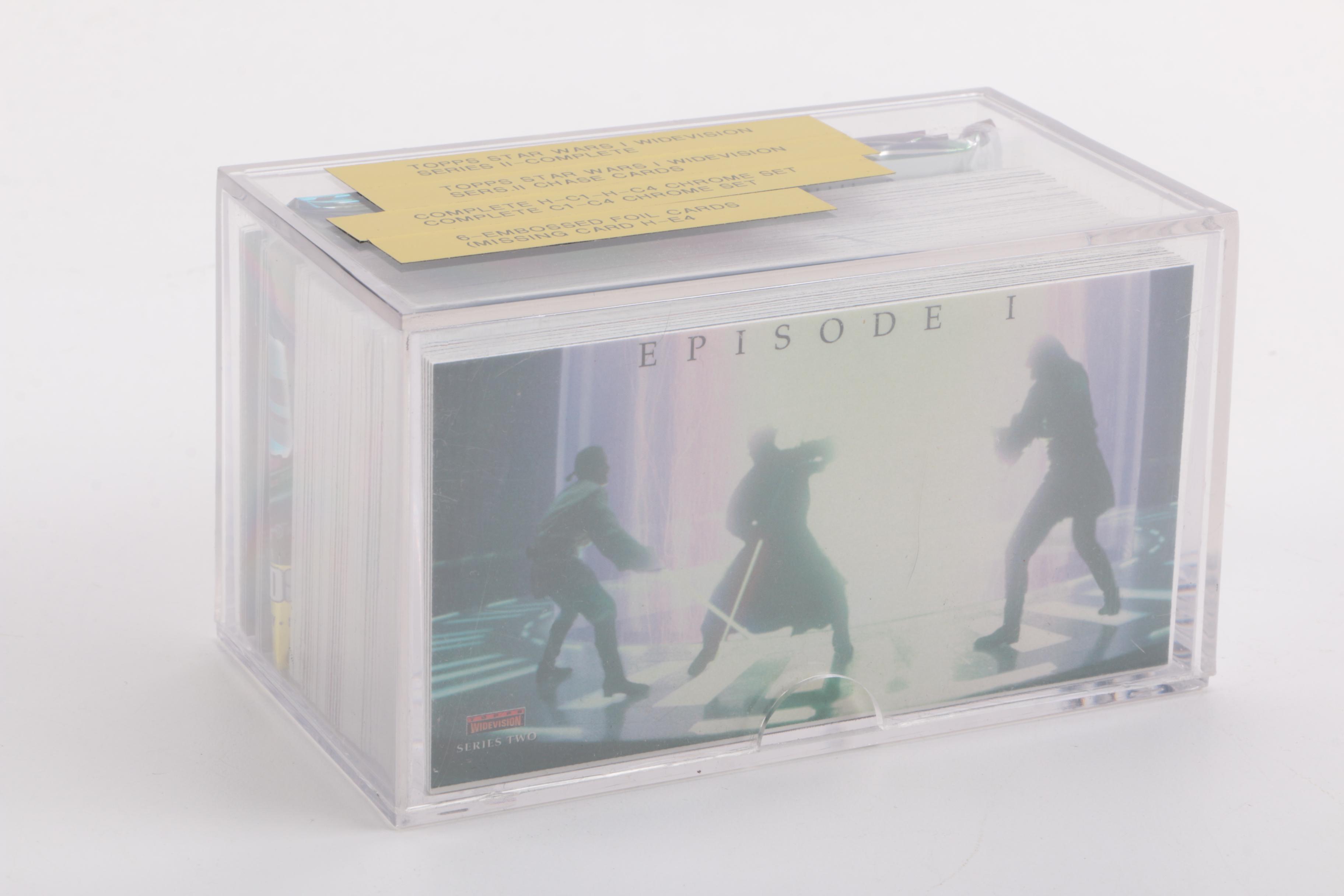 2000s "Star Wars" Episodes I & III Topps Wide Vision Movie Cards