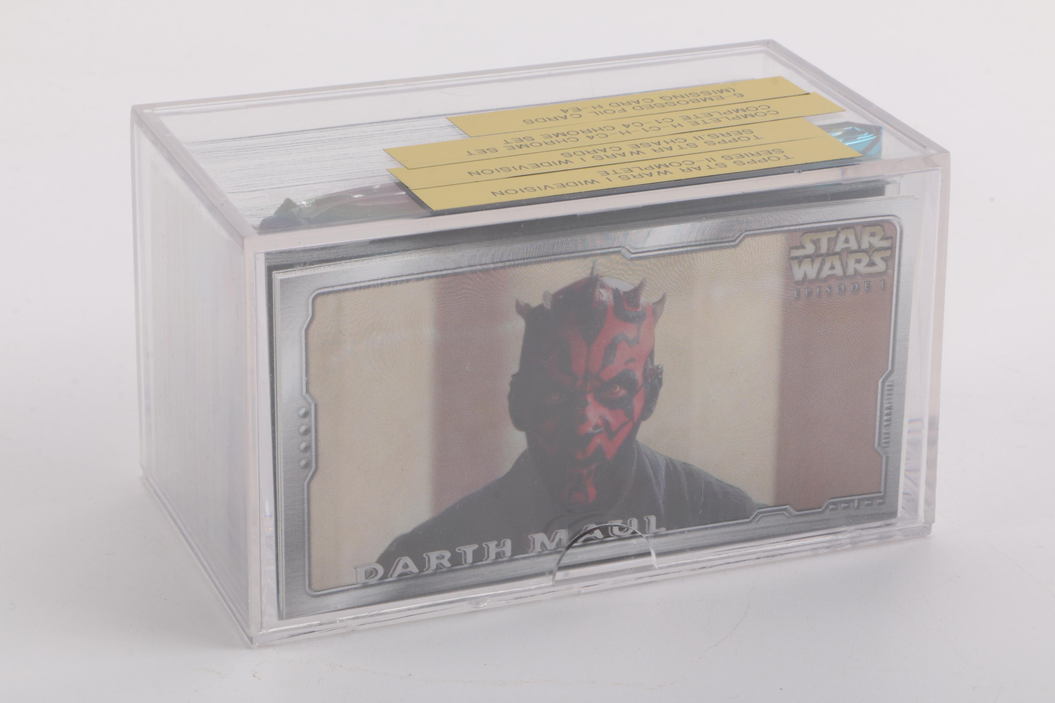 2000s "Star Wars" Episodes I & III Topps Wide Vision Movie Cards