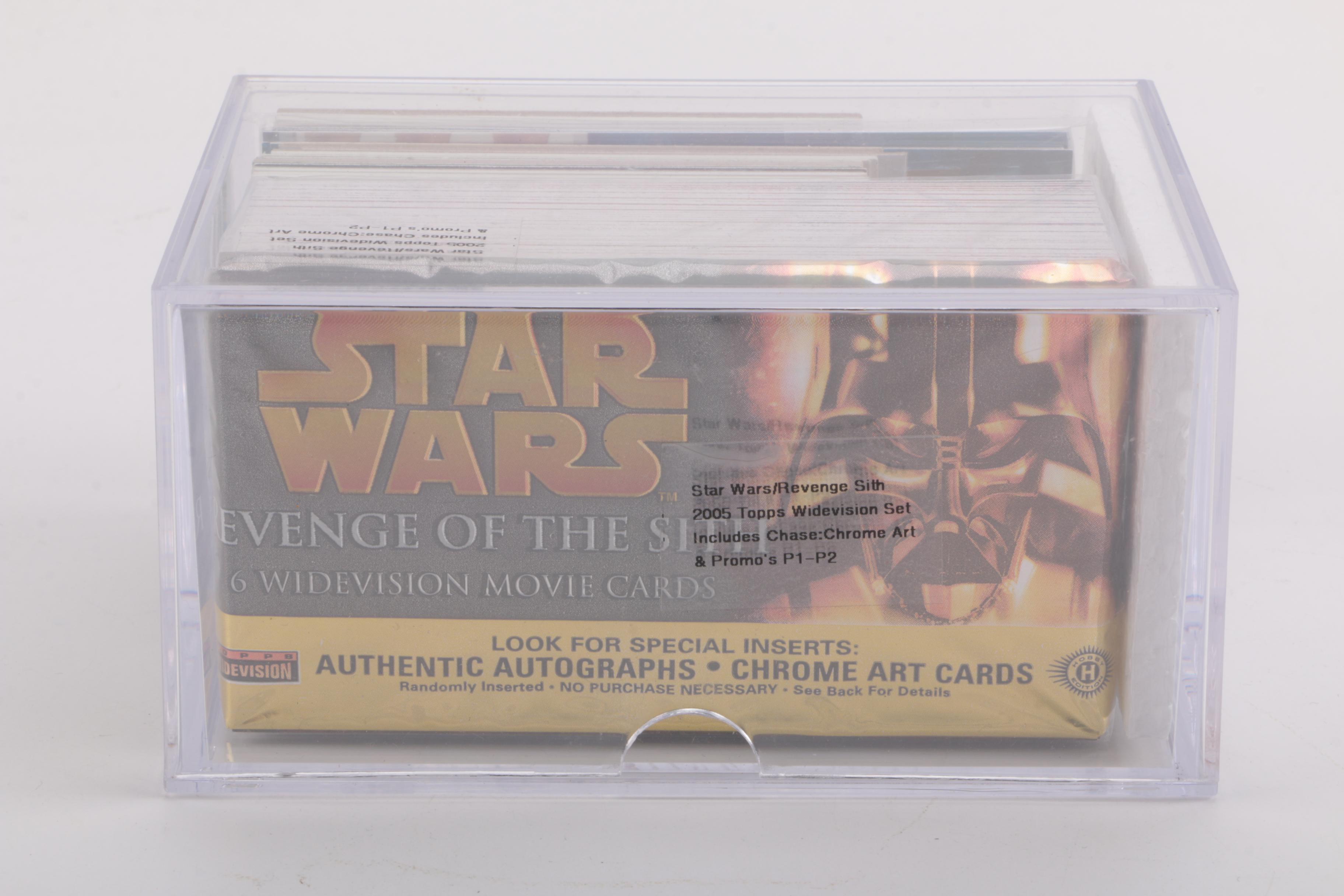 2000s "Star Wars" Episodes I & III Topps Wide Vision Movie Cards