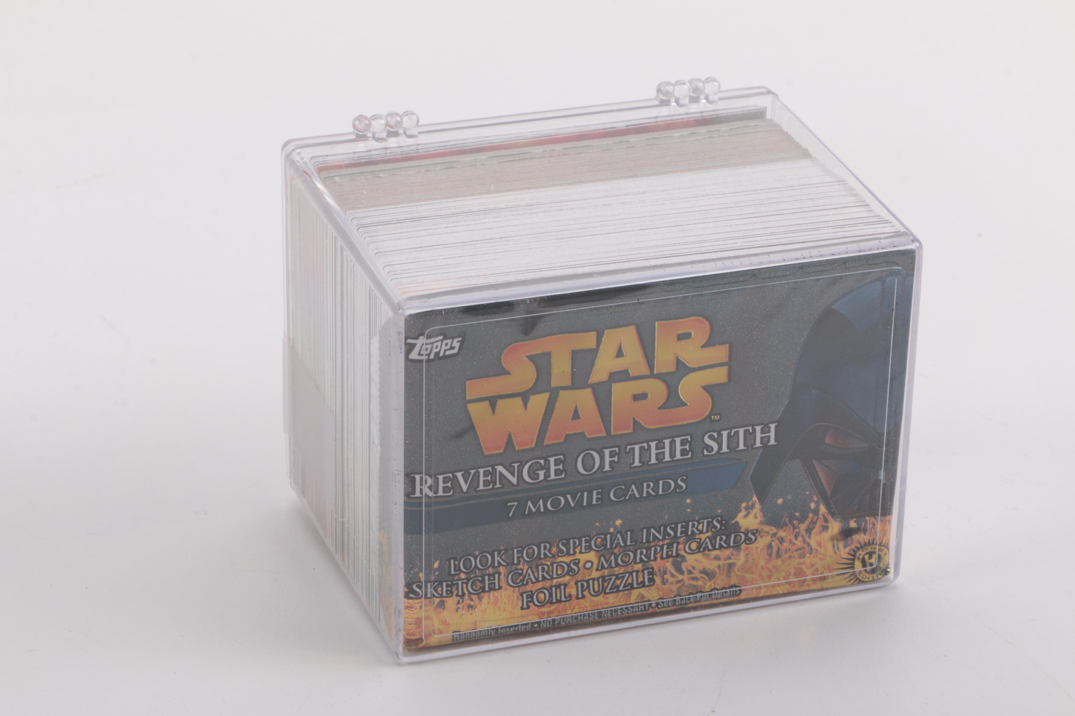 2000s "Star Wars" Episodes I & III Topps Wide Vision Movie Cards