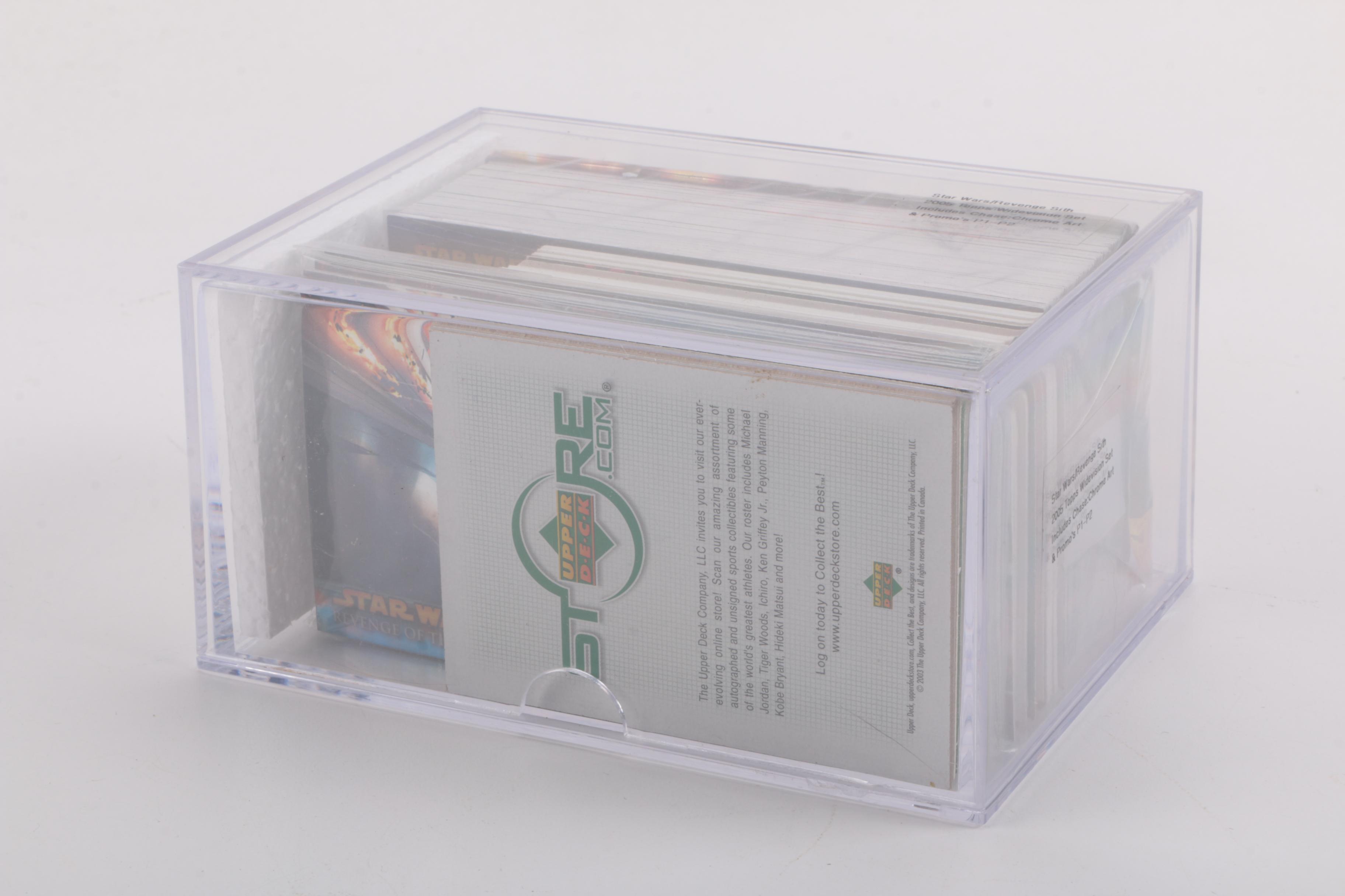 2000s "Star Wars" Episodes I & III Topps Wide Vision Movie Cards