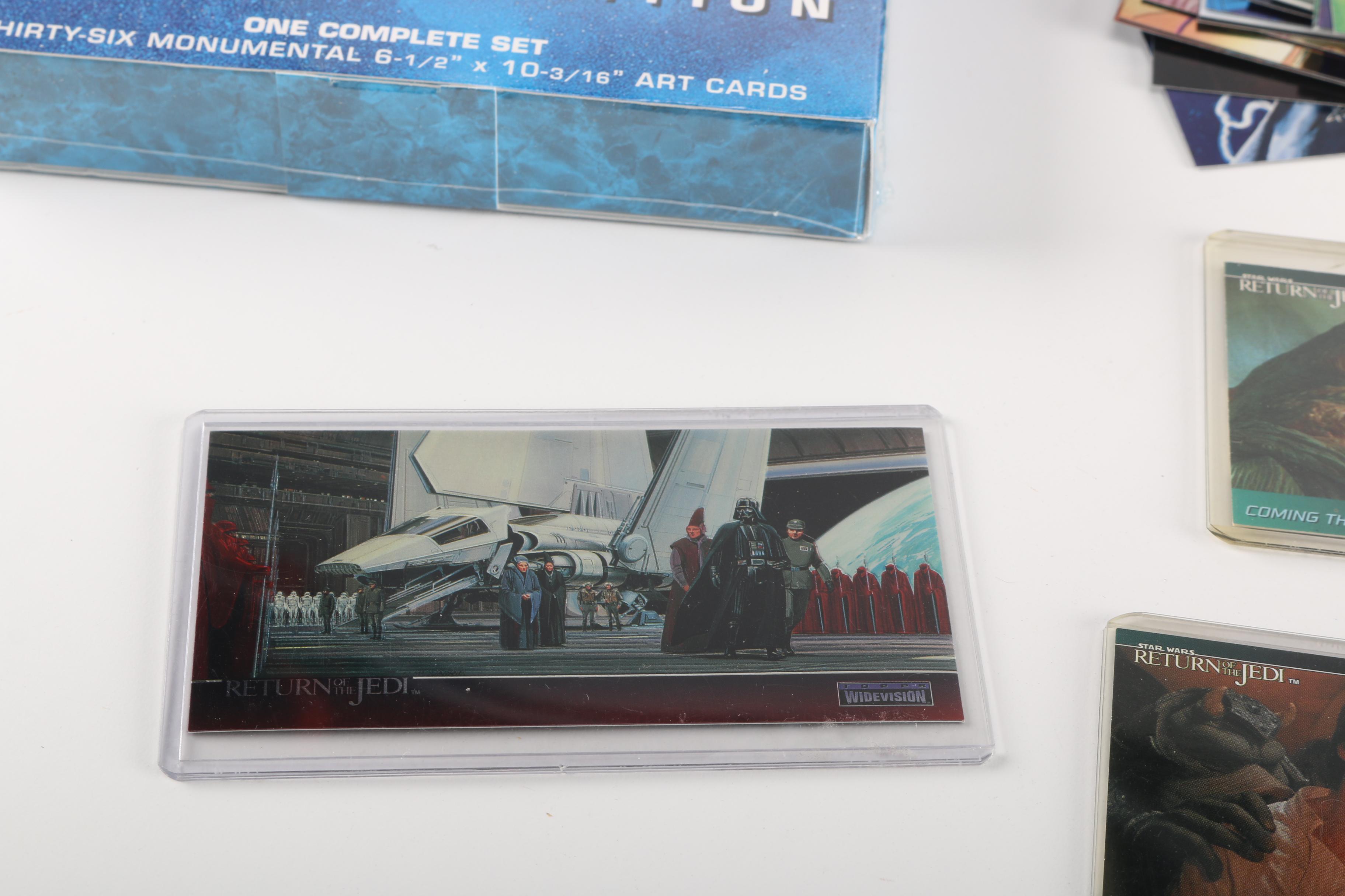 Collection of "Star Wars" Collector Cards