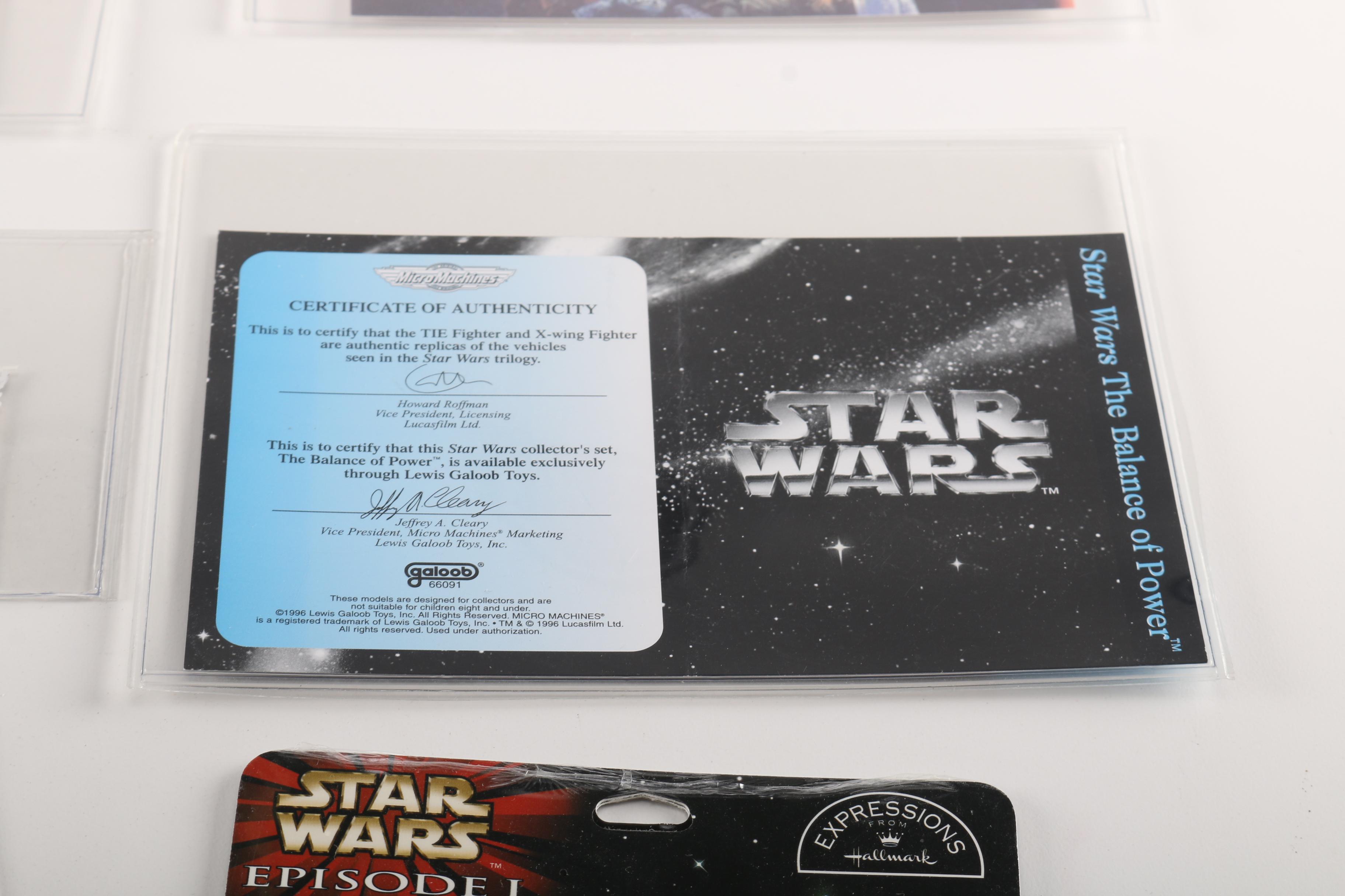 Collection of "Star Wars" Collector Cards