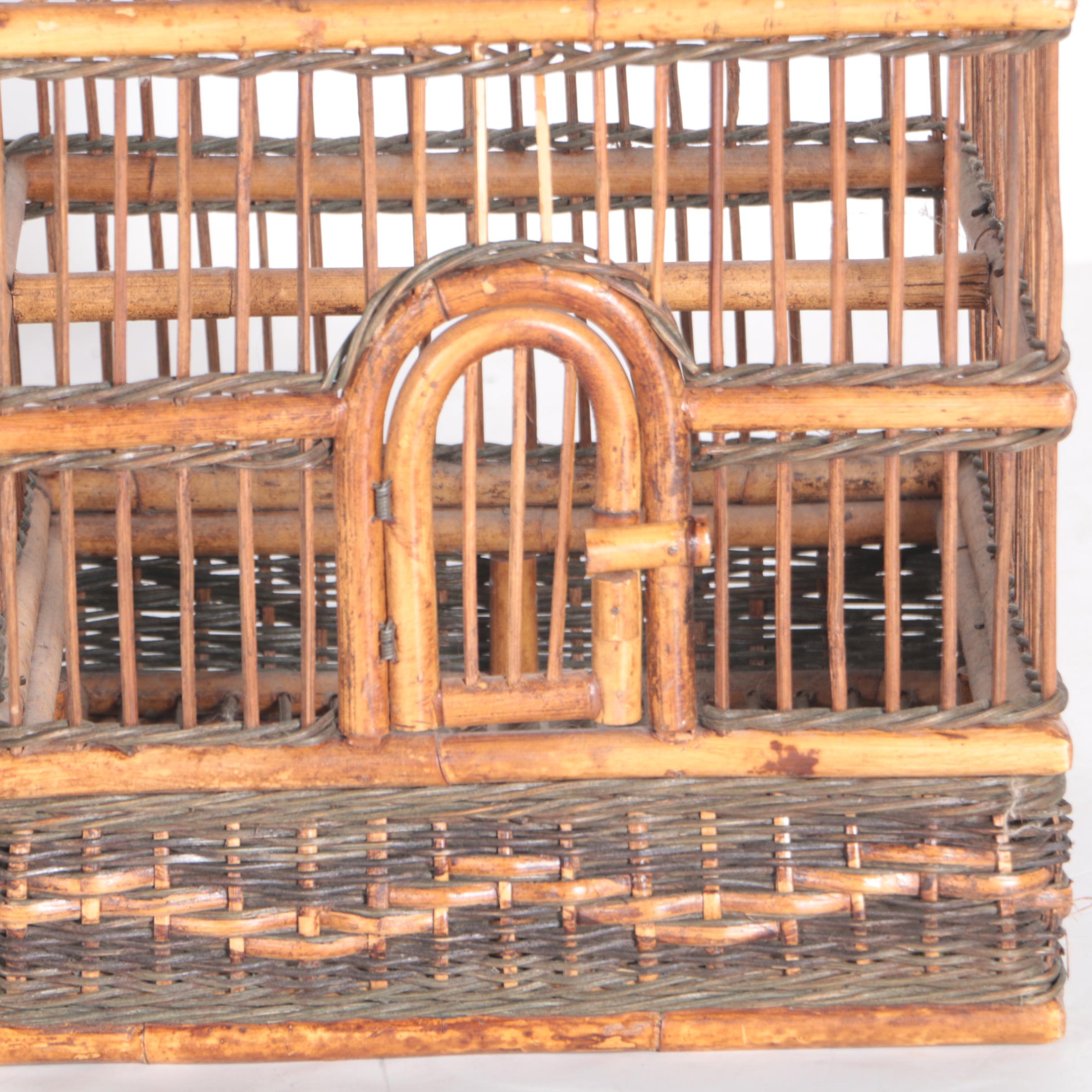 Wicker Bird Cage