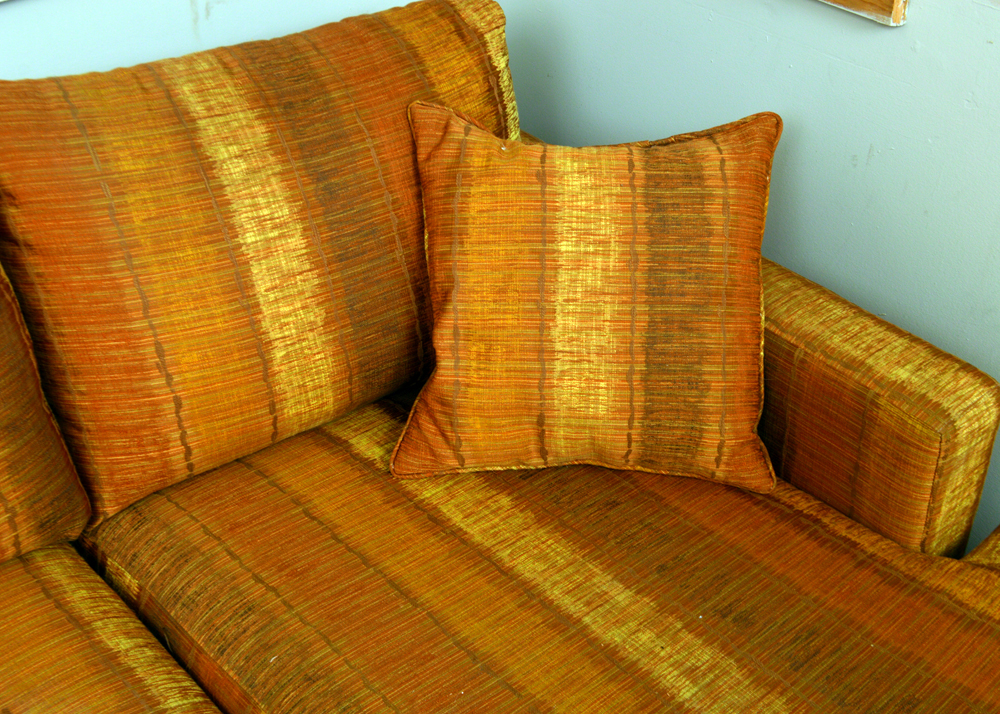 Striped Sectional Sofa