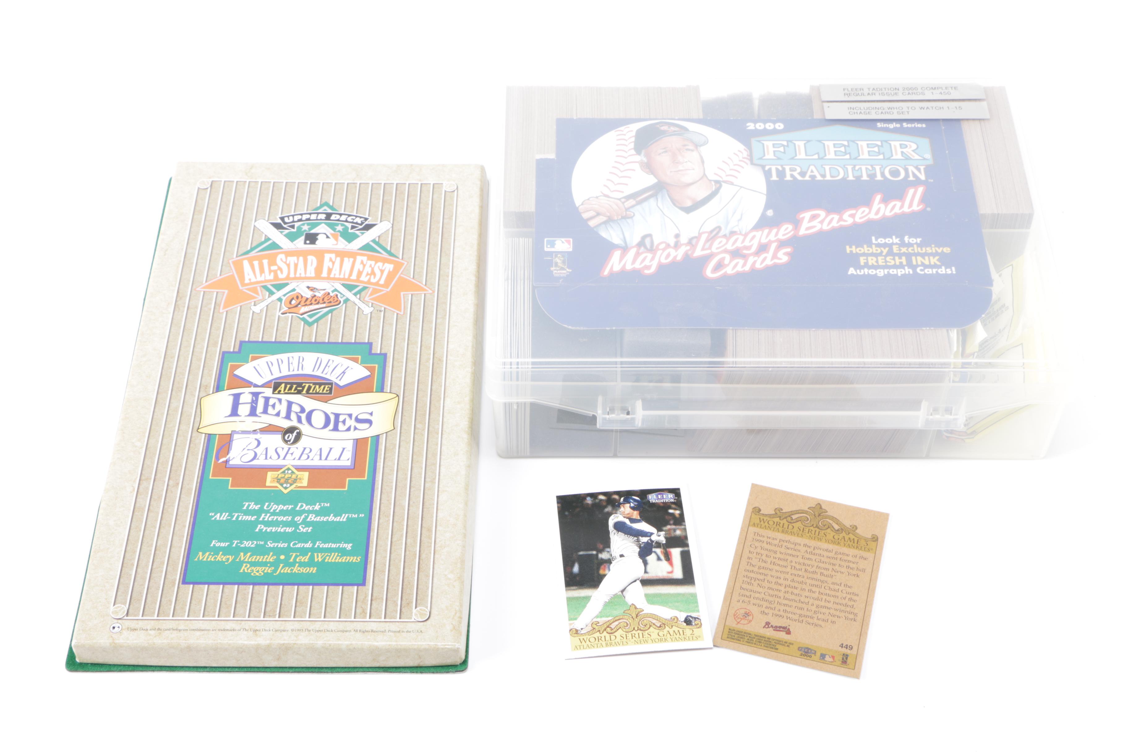 Assortment of Sports Trading Cards