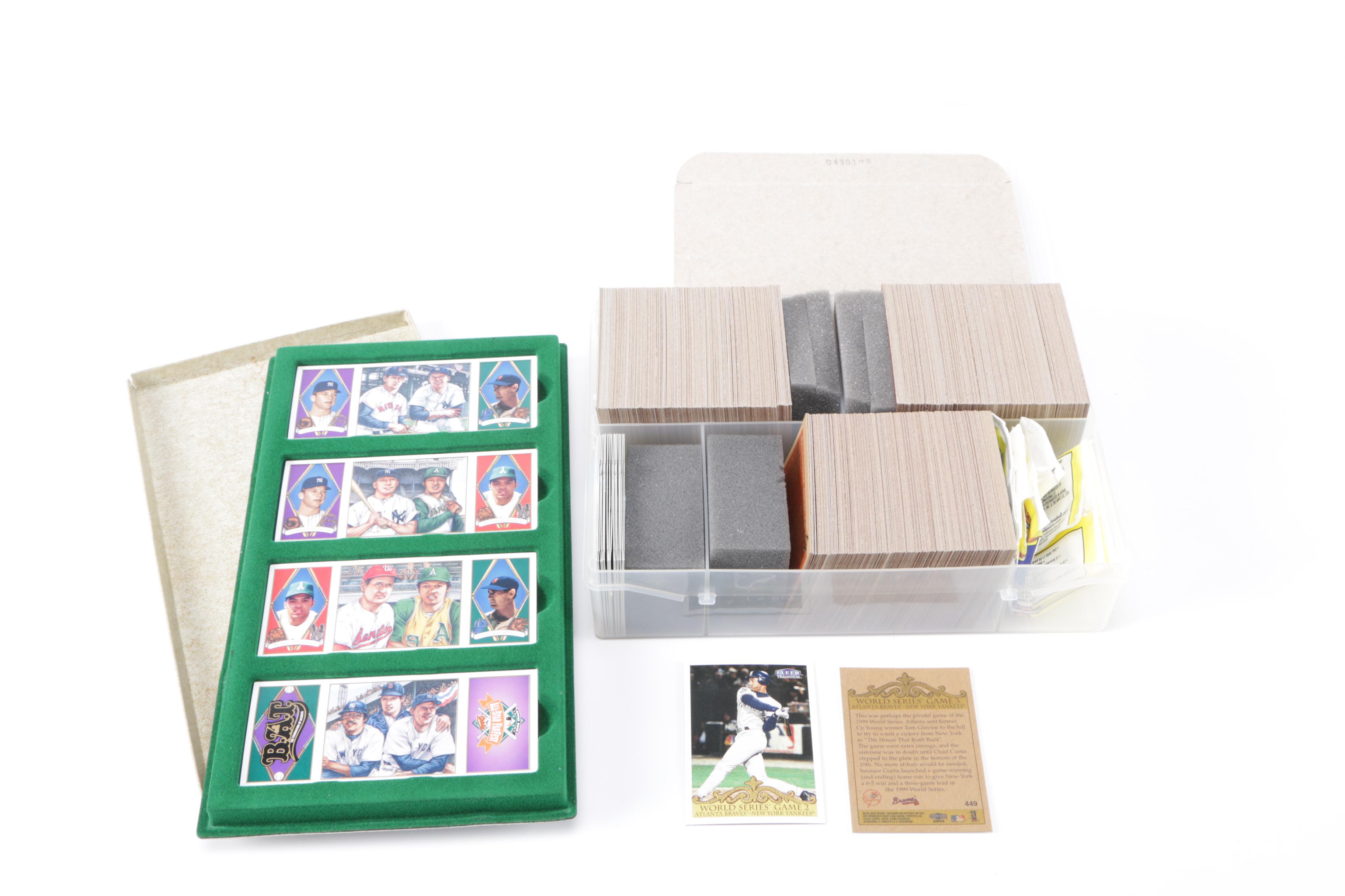 Assortment of Sports Trading Cards