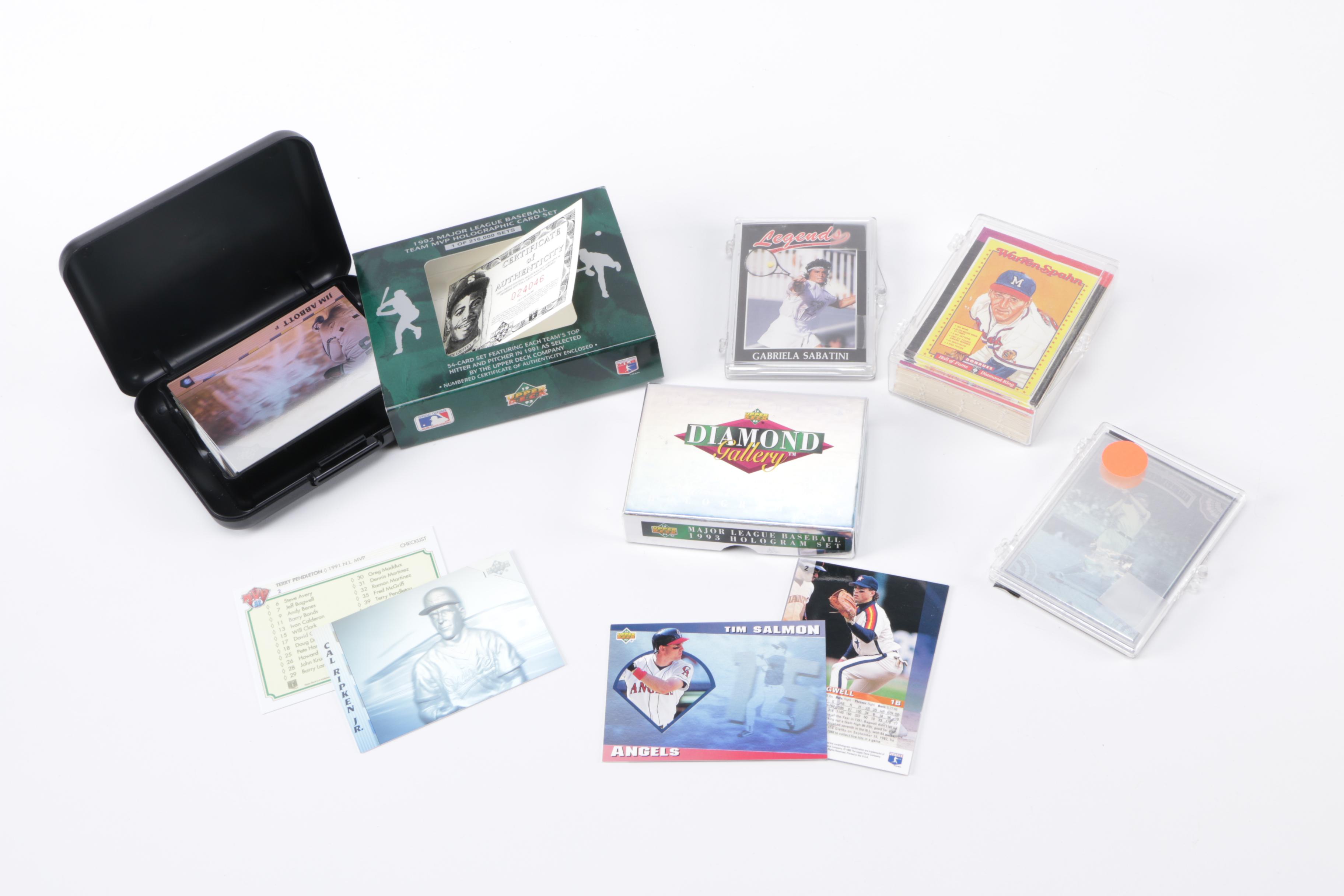 Assortment of Sports Trading Cards