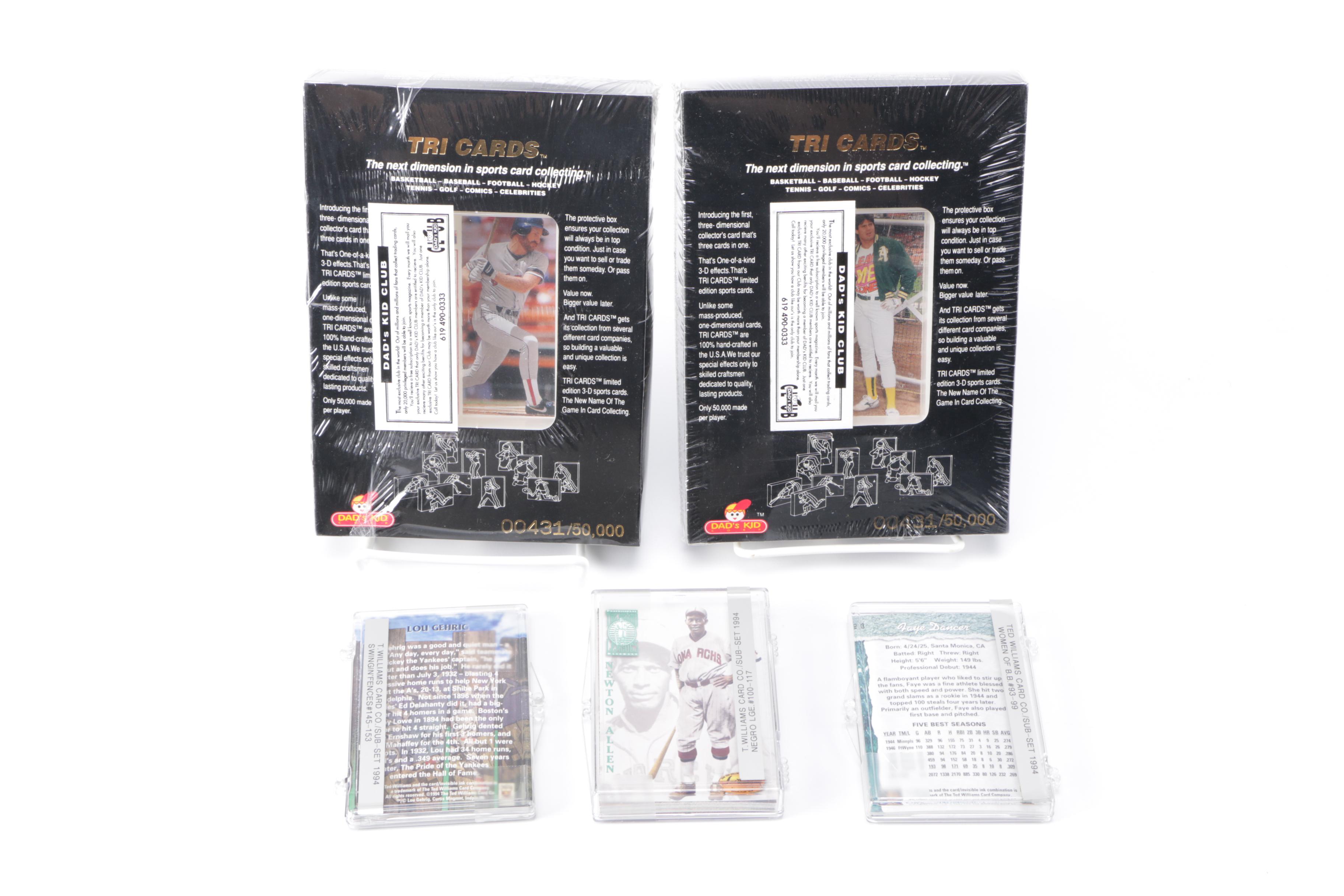 Assortment of Sports Trading Cards