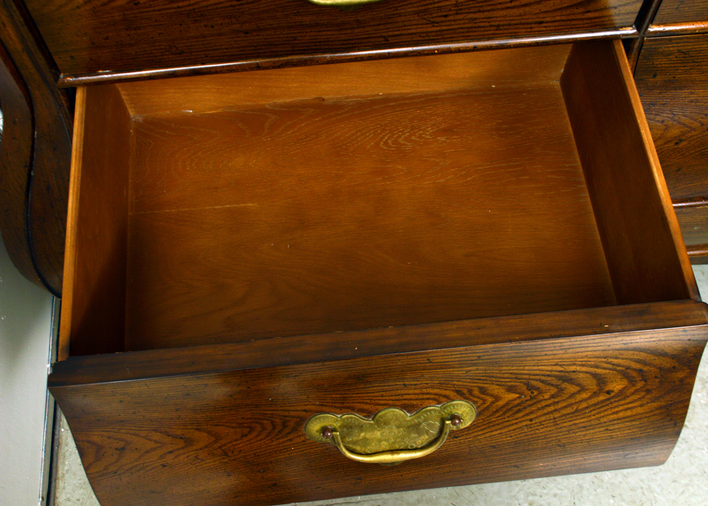 Vintage Bombe Chest of Drawers by Baker Furniture