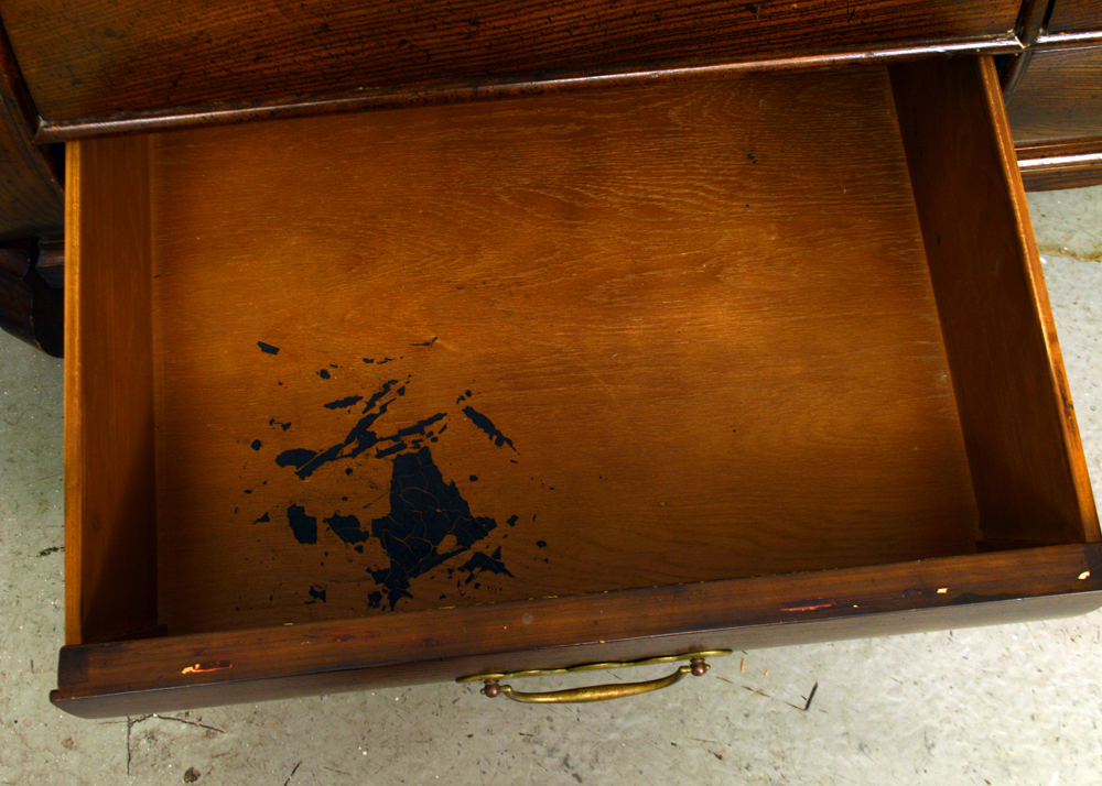 Vintage Bombe Chest of Drawers by Baker Furniture