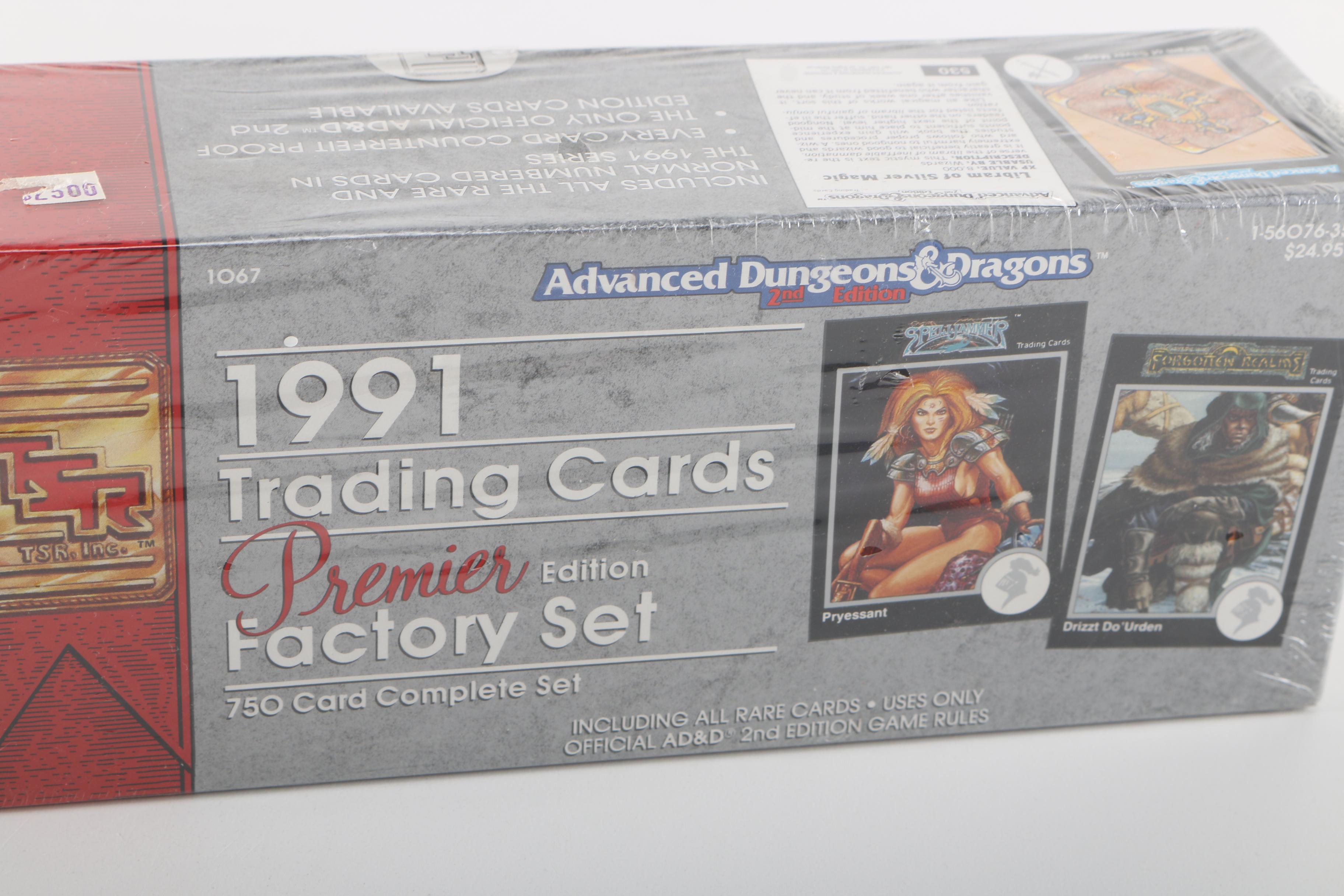 1991 Second Edition "Advanced Dungeons & Dragons" Premier Factory Set Mint in Box