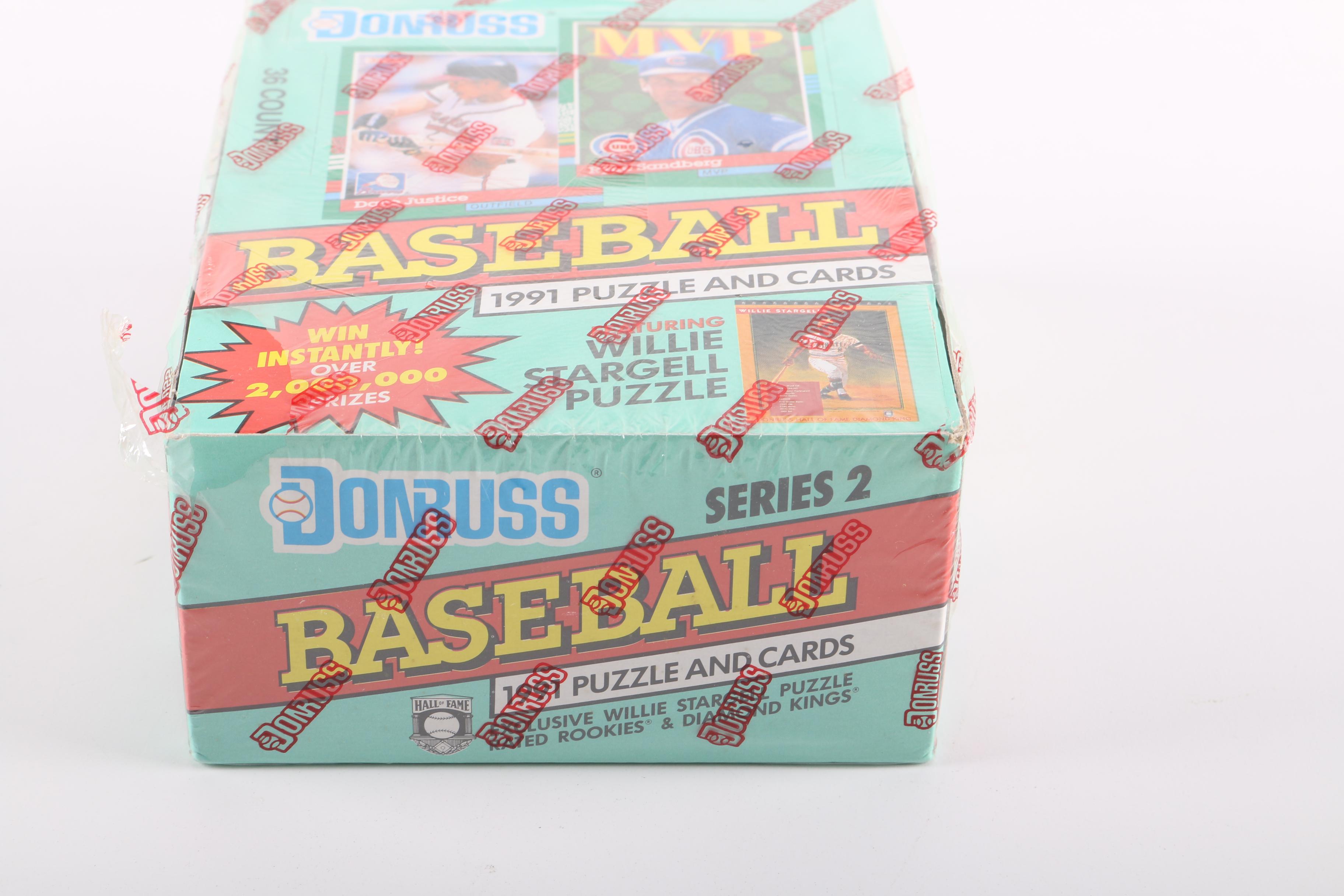 Donruss 1991 Baseball Card Packs