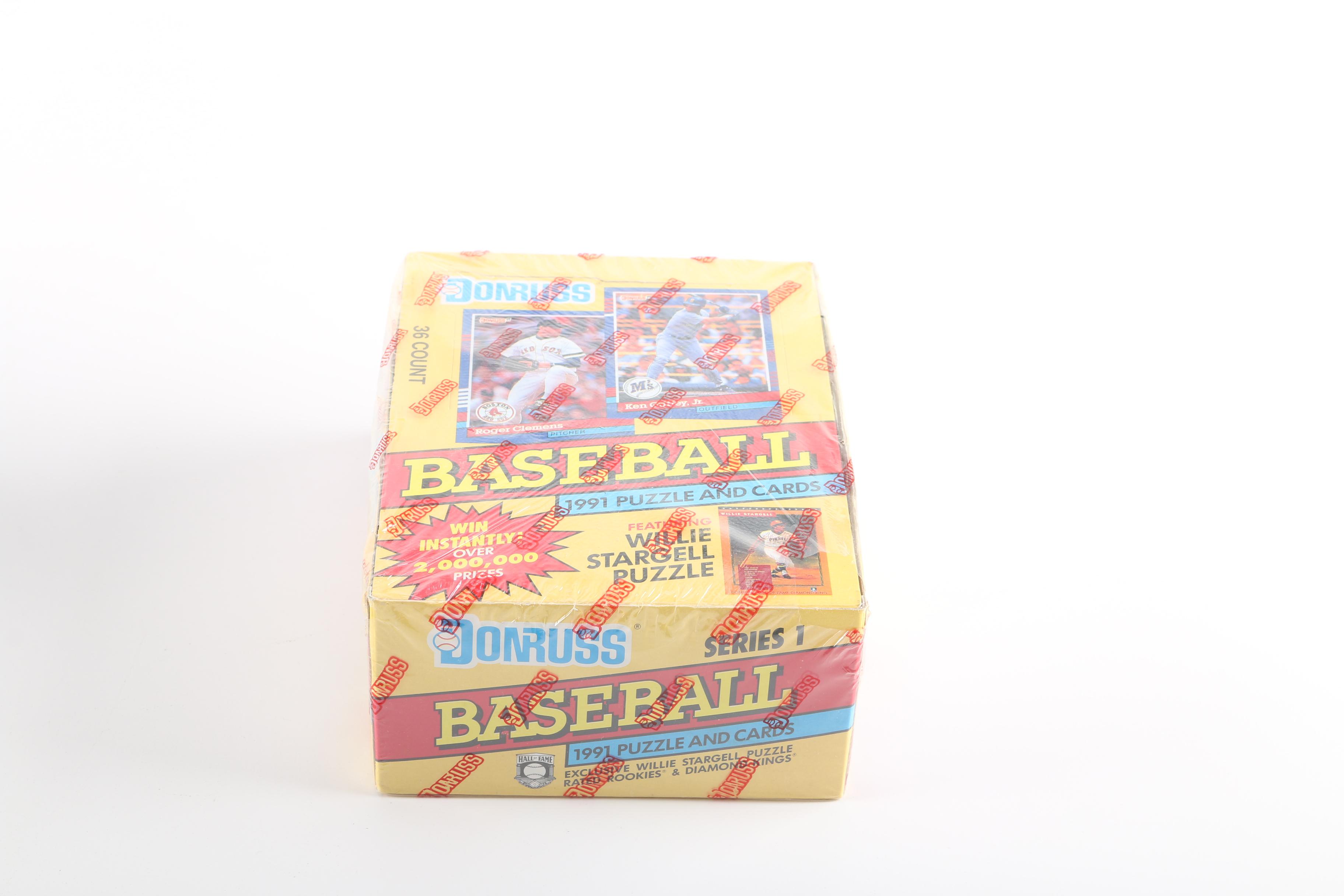 Donruss 1991 Baseball Card Packs