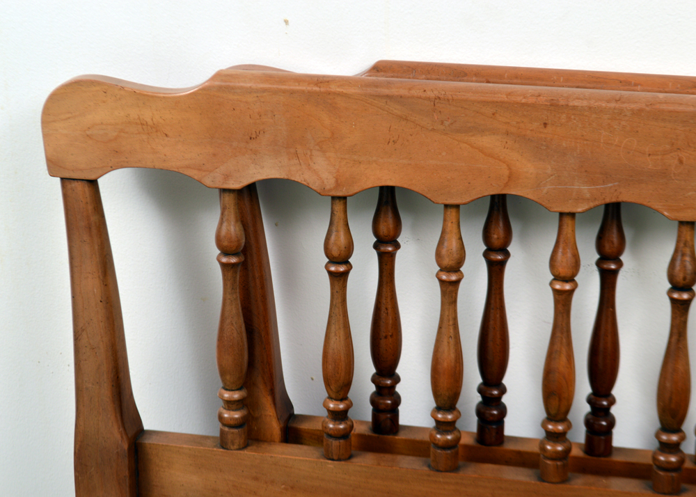 Vintage Oak Twin Bed Frames by Kindel