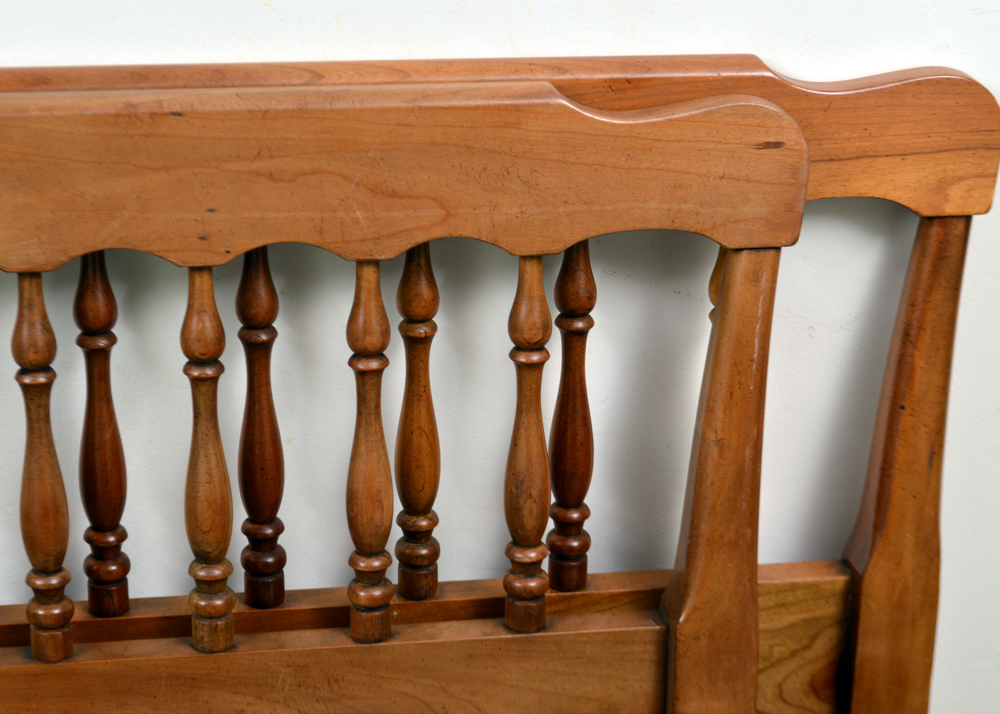 Vintage Oak Twin Bed Frames by Kindel