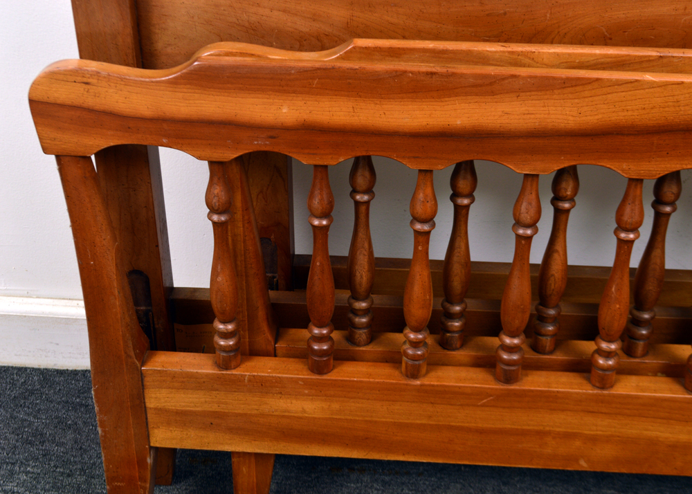 Vintage Oak Twin Bed Frames by Kindel