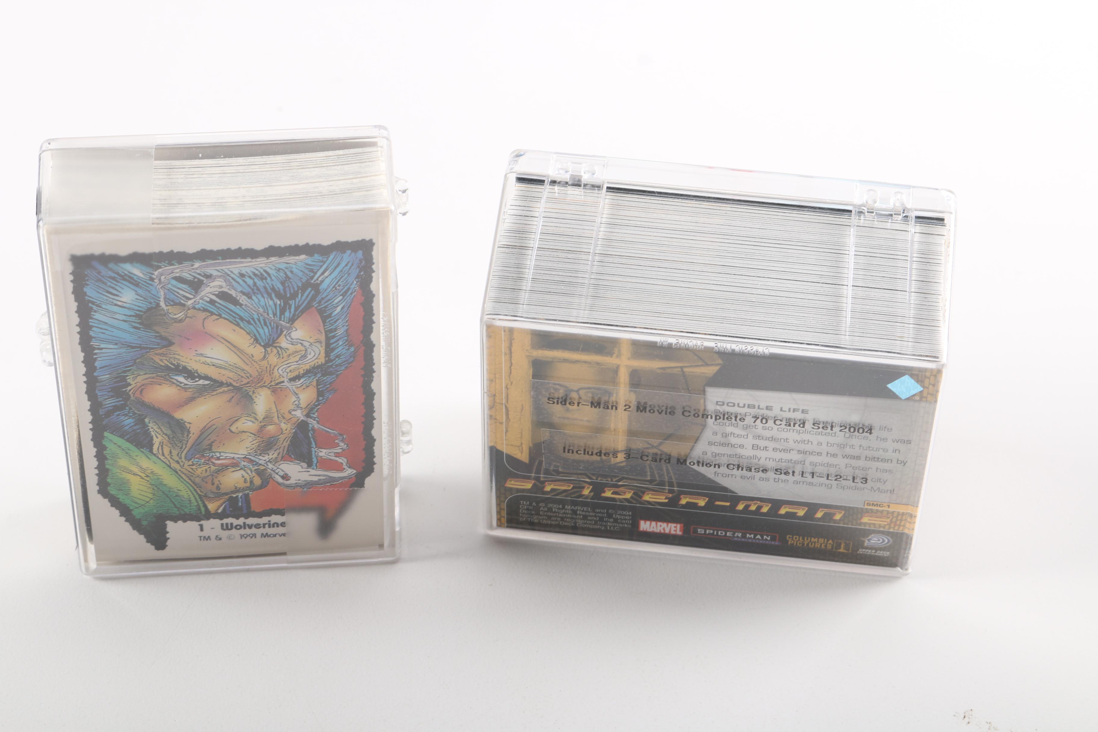 Collection of Marvel Universe Trading Cards