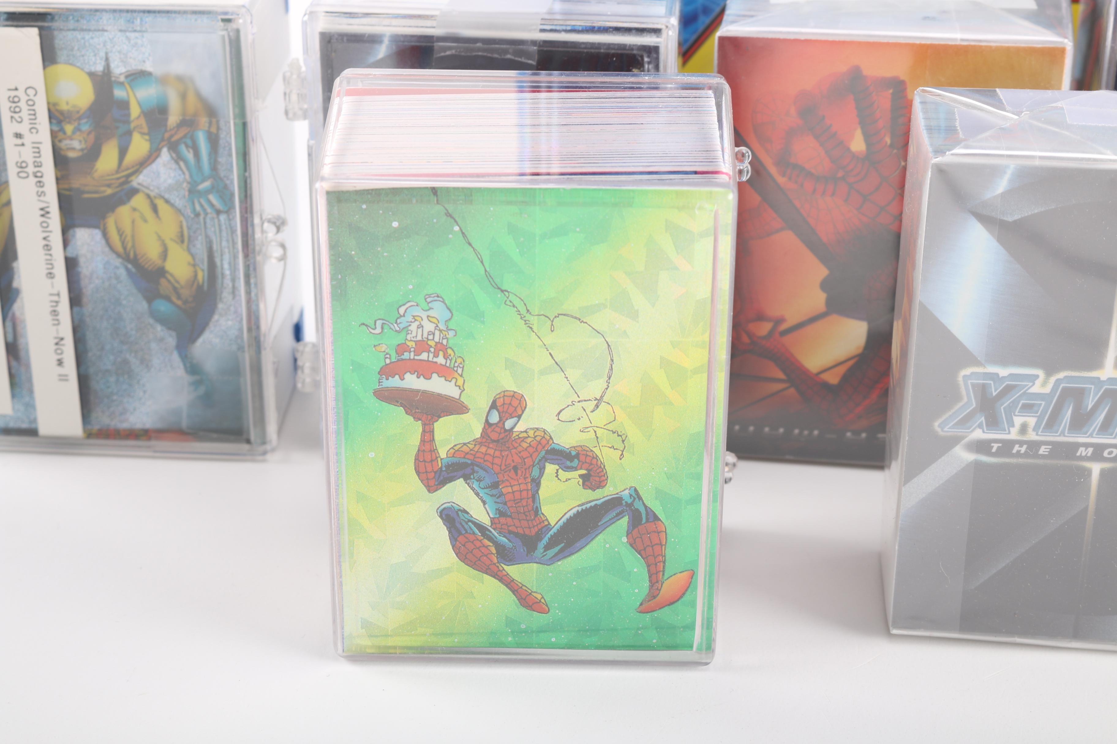 Collection of Marvel Universe Trading Cards