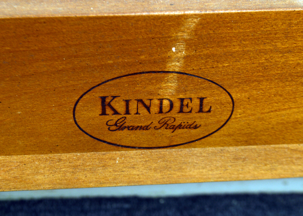 Vintage Oak Twin Bed Frames by Kindel