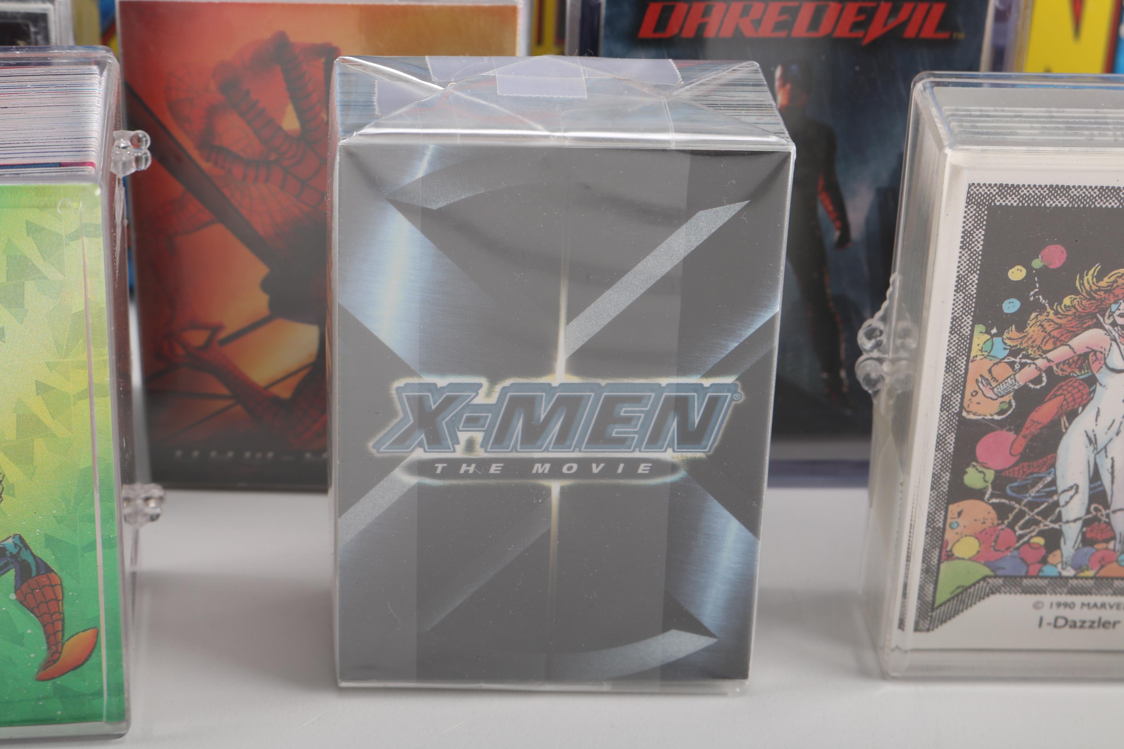 Collection of Marvel Universe Trading Cards