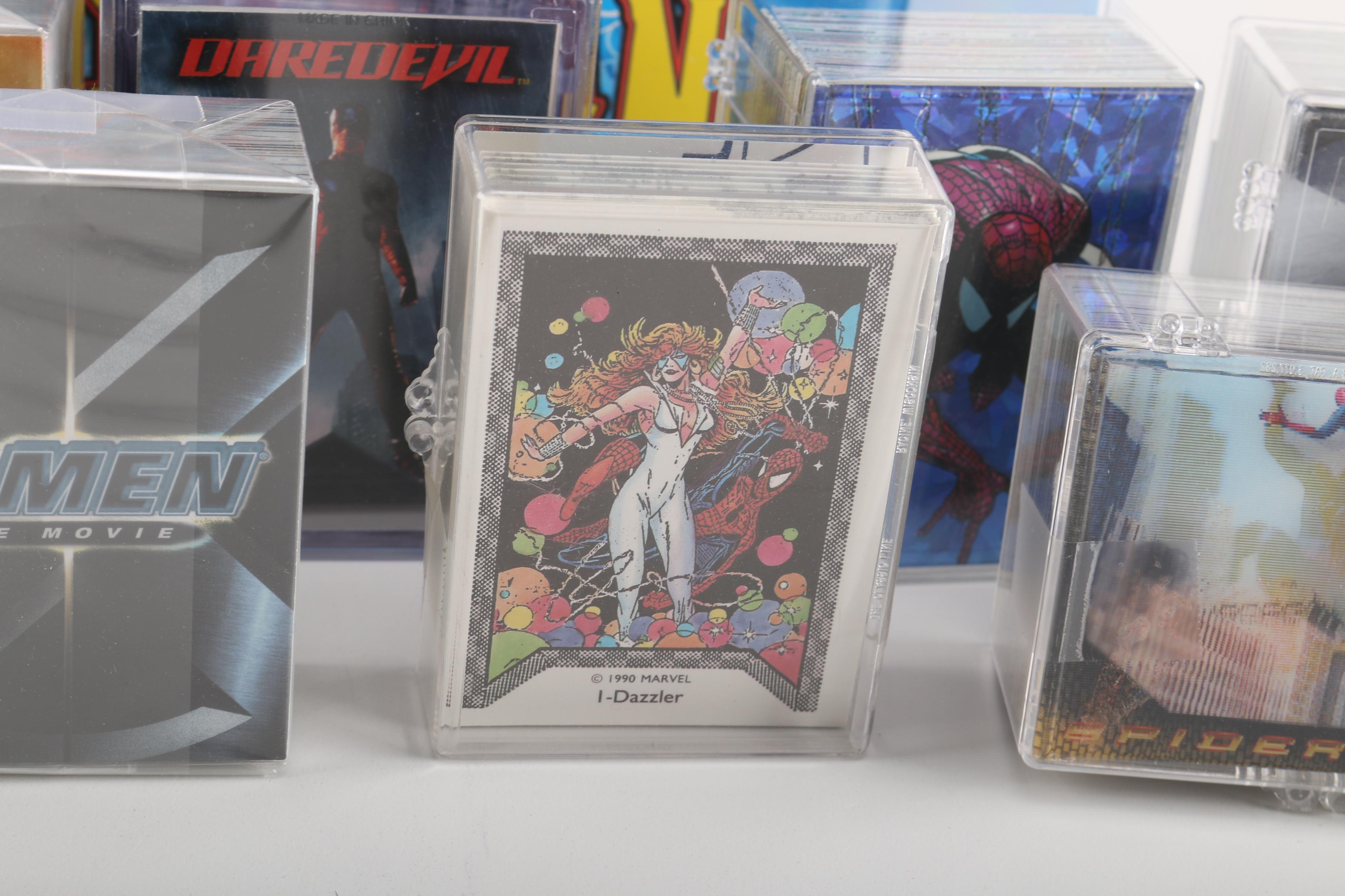 Collection of Marvel Universe Trading Cards