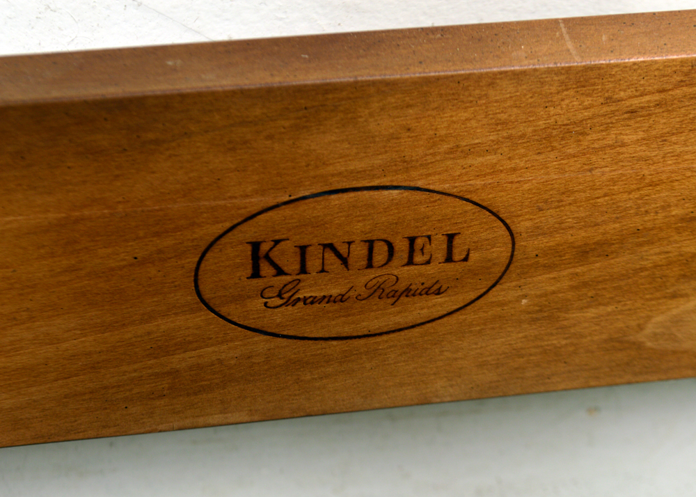 Vintage Oak Twin Bed Frames by Kindel