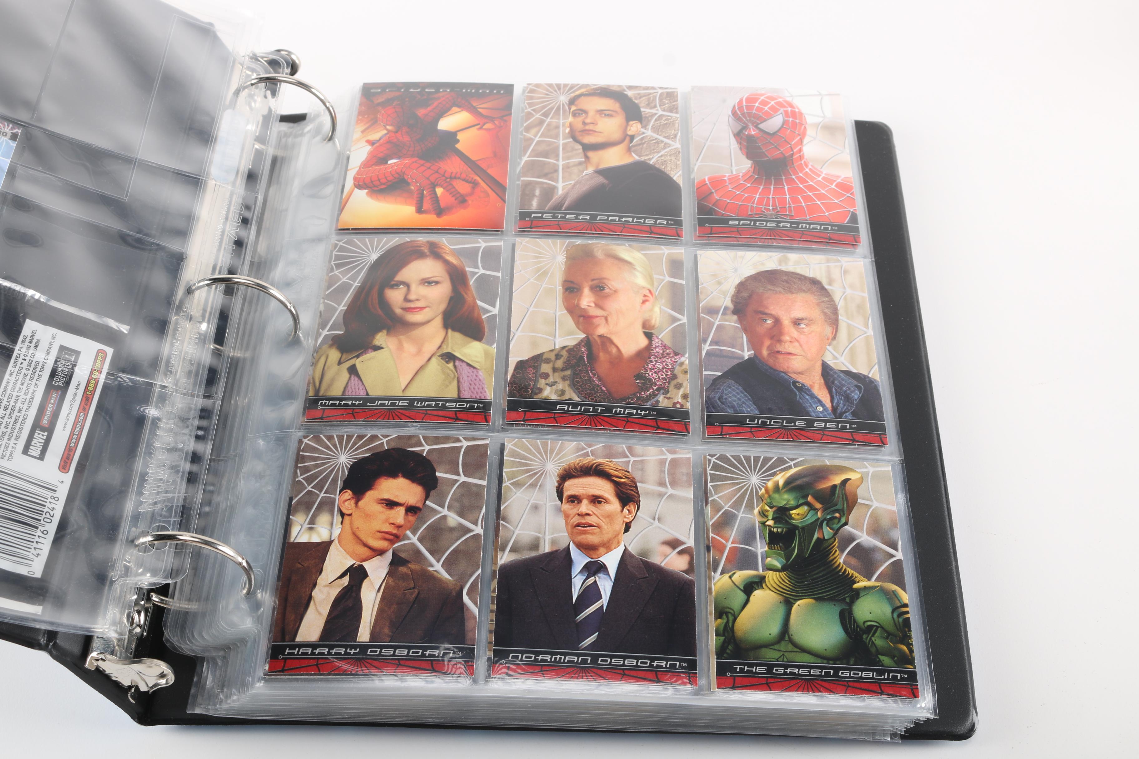 Collection of Marvel Universe Trading Cards