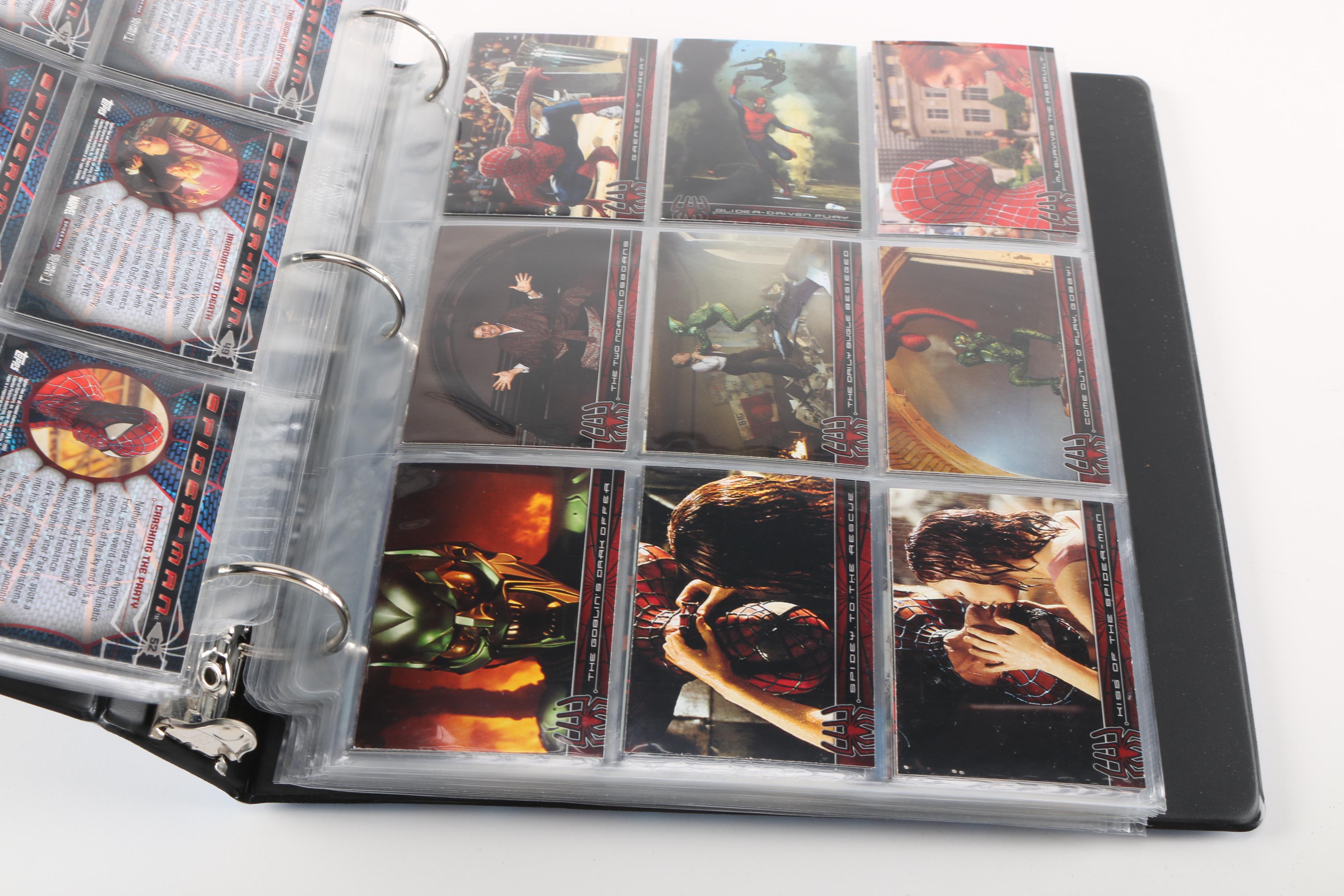 Collection of Marvel Universe Trading Cards