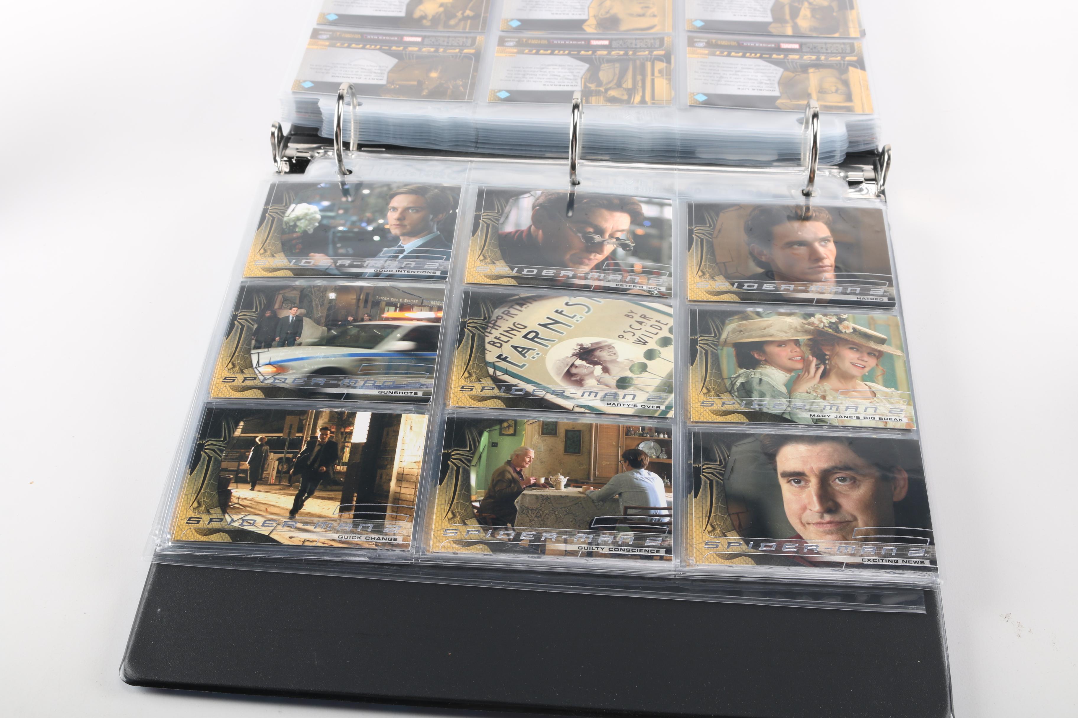 Collection of Marvel Universe Trading Cards