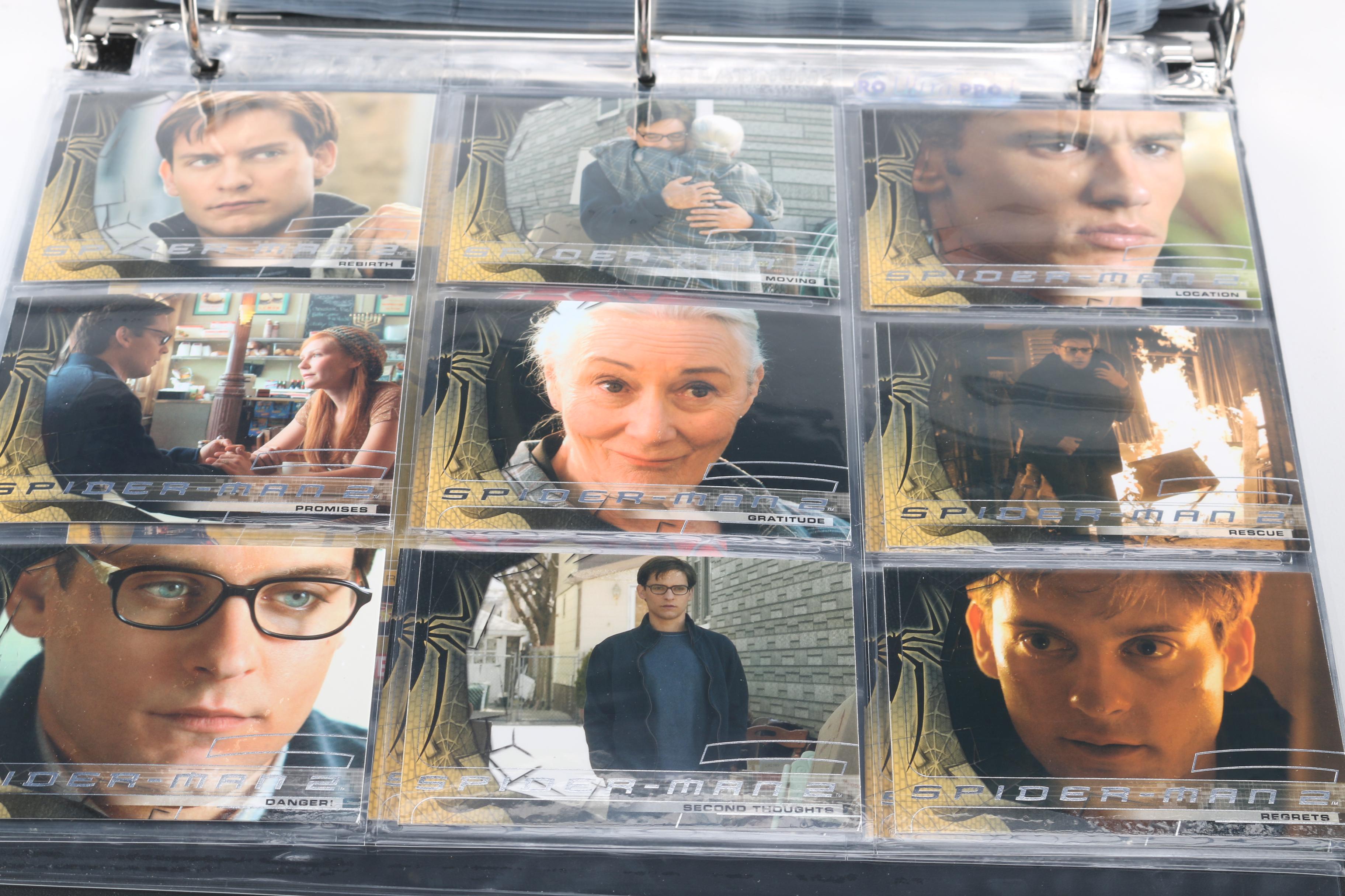 Collection of Marvel Universe Trading Cards