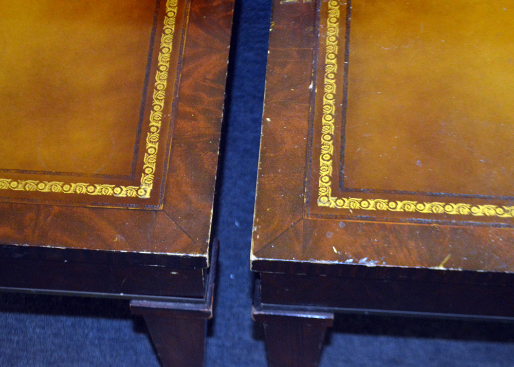 Vintage Tiered Magazine Rack End Tables