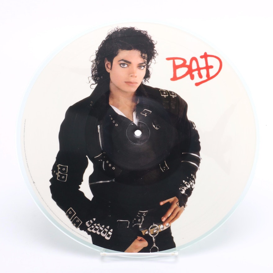 Michael Jackson 1987 "Bad" Picture Disc