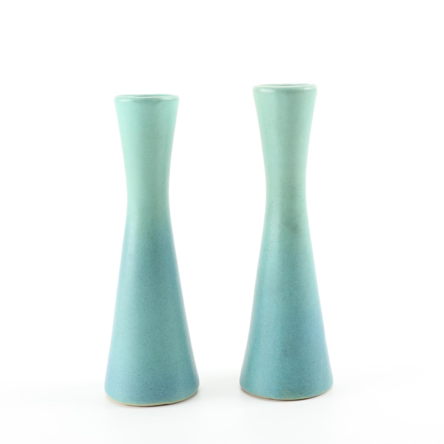 Pair of Van Briggle Pottery Vases