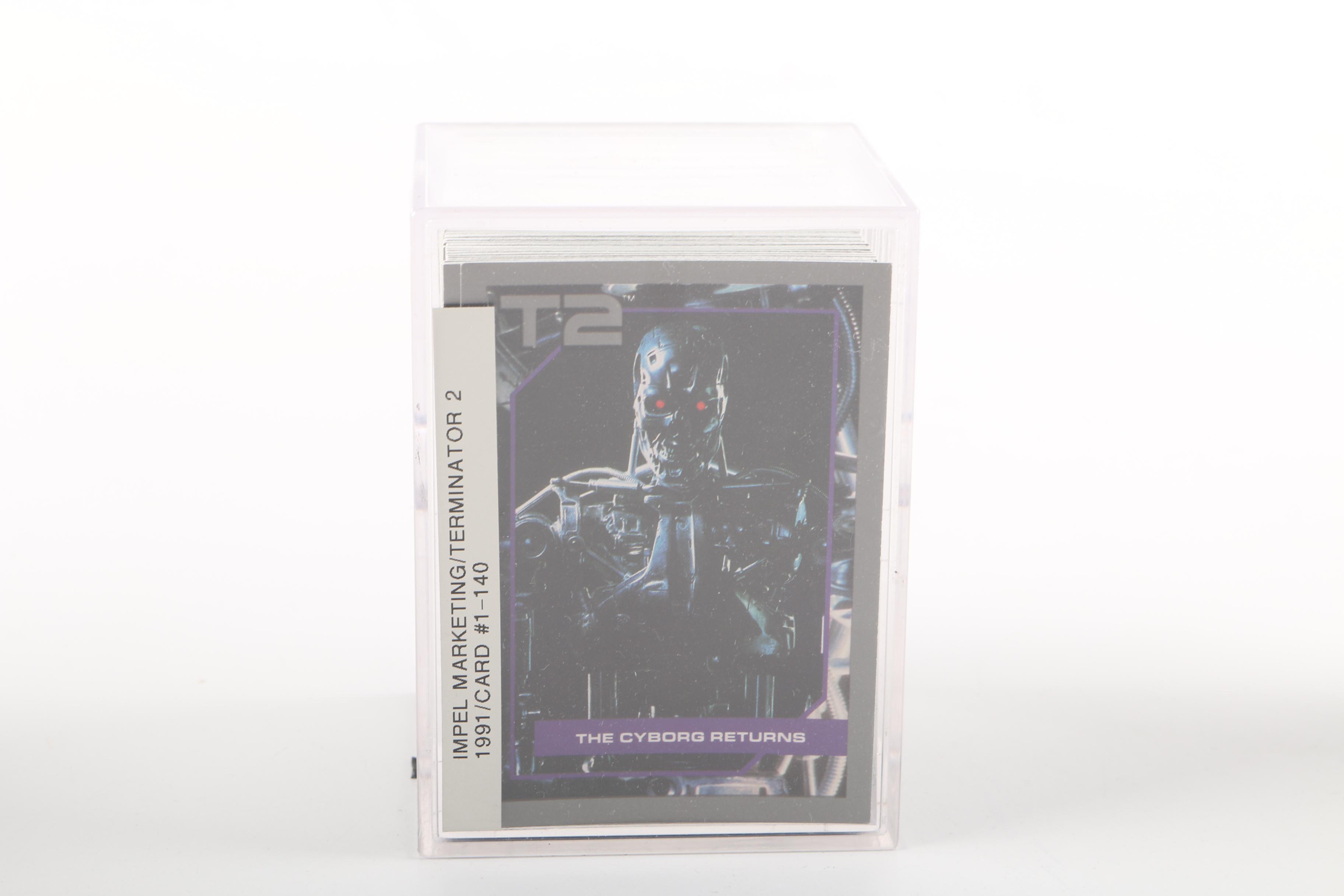 Assortment of TV and Movie Trading Cards