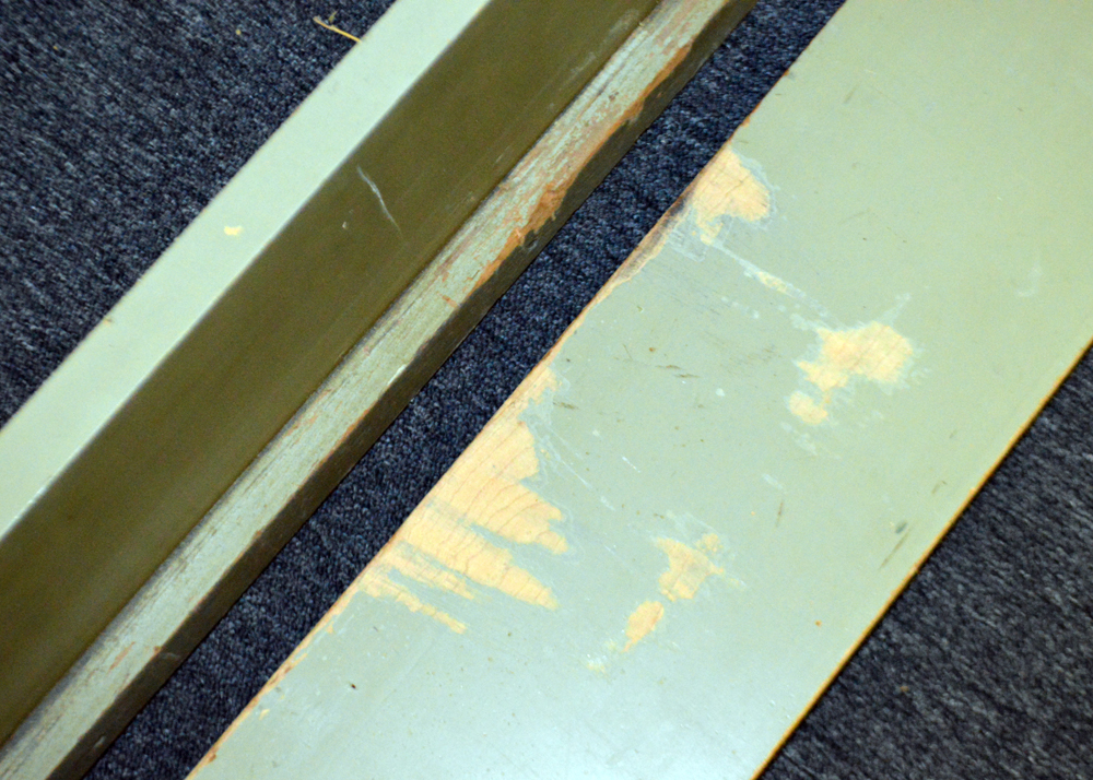 Vintage French Provincial Style Hand Painted Queen Size Bed Frame