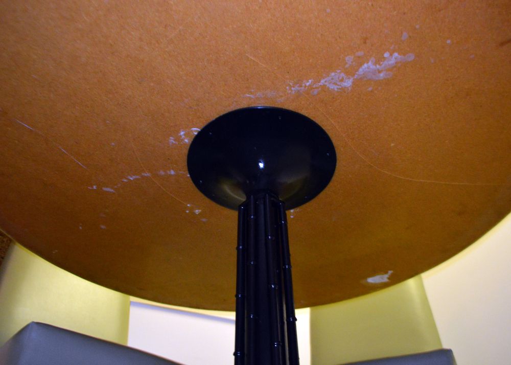 Green Vinyl Side Chairs and Table