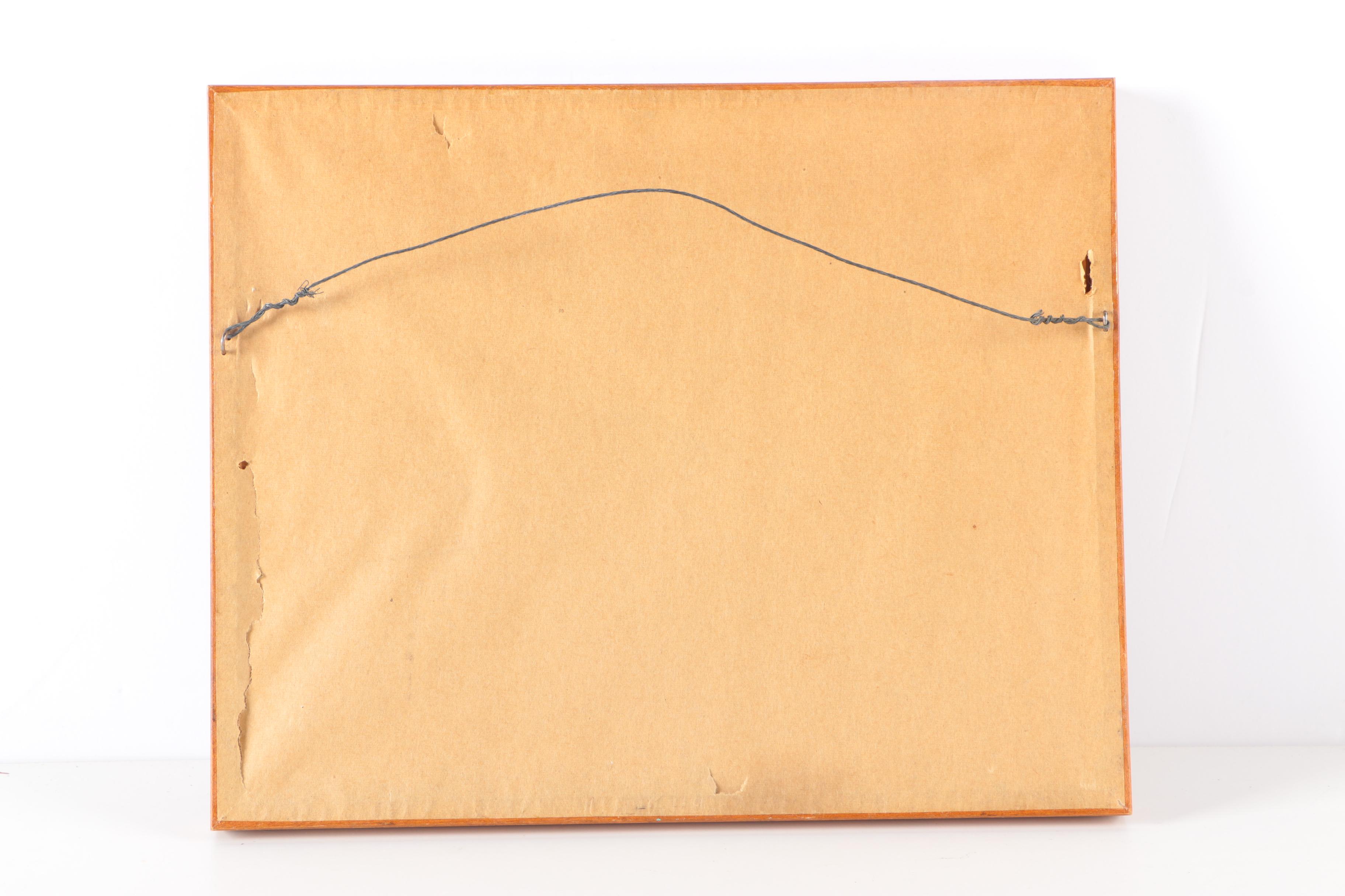 Four Scenic Framed Offset Lithographs