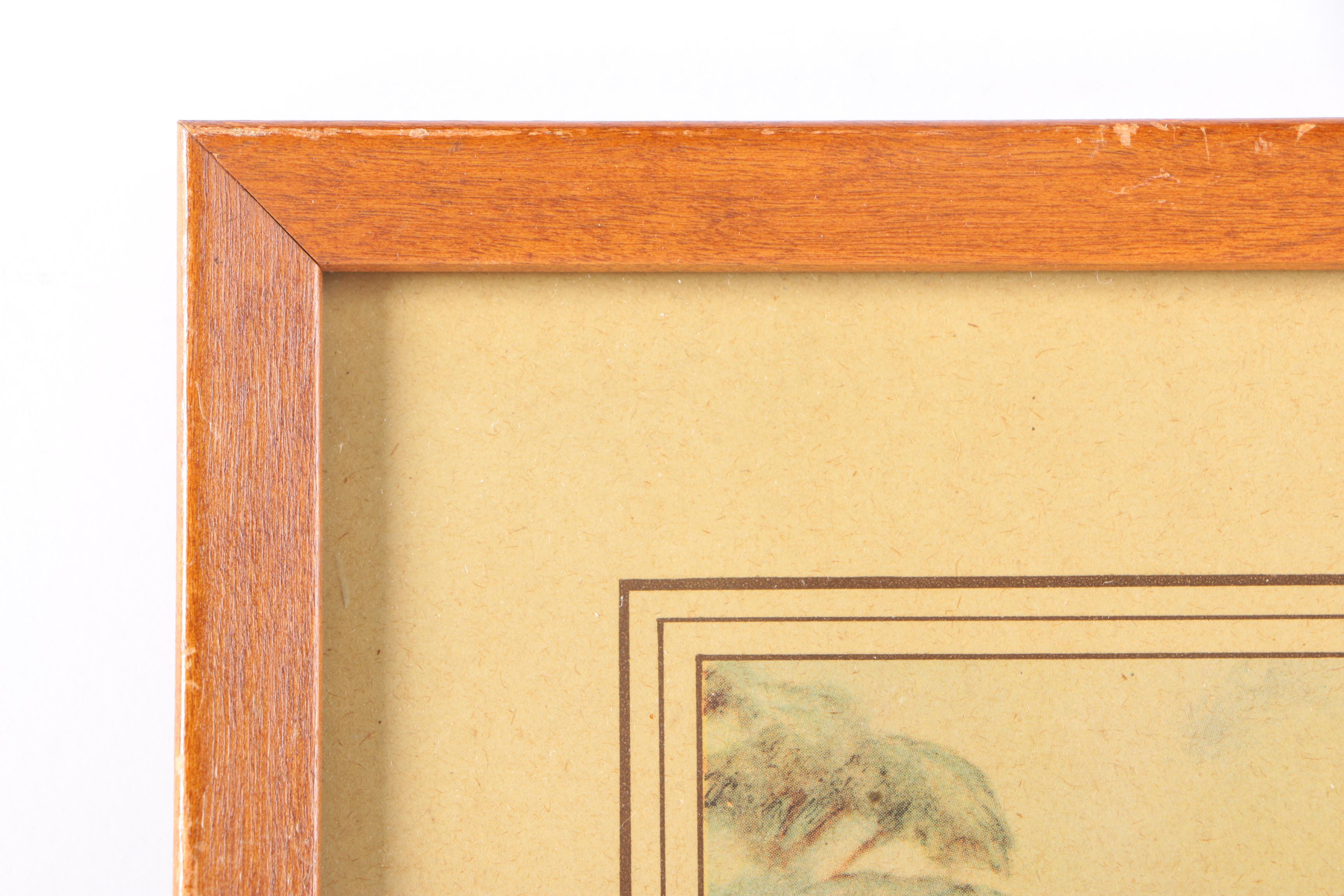 Four Scenic Framed Offset Lithographs