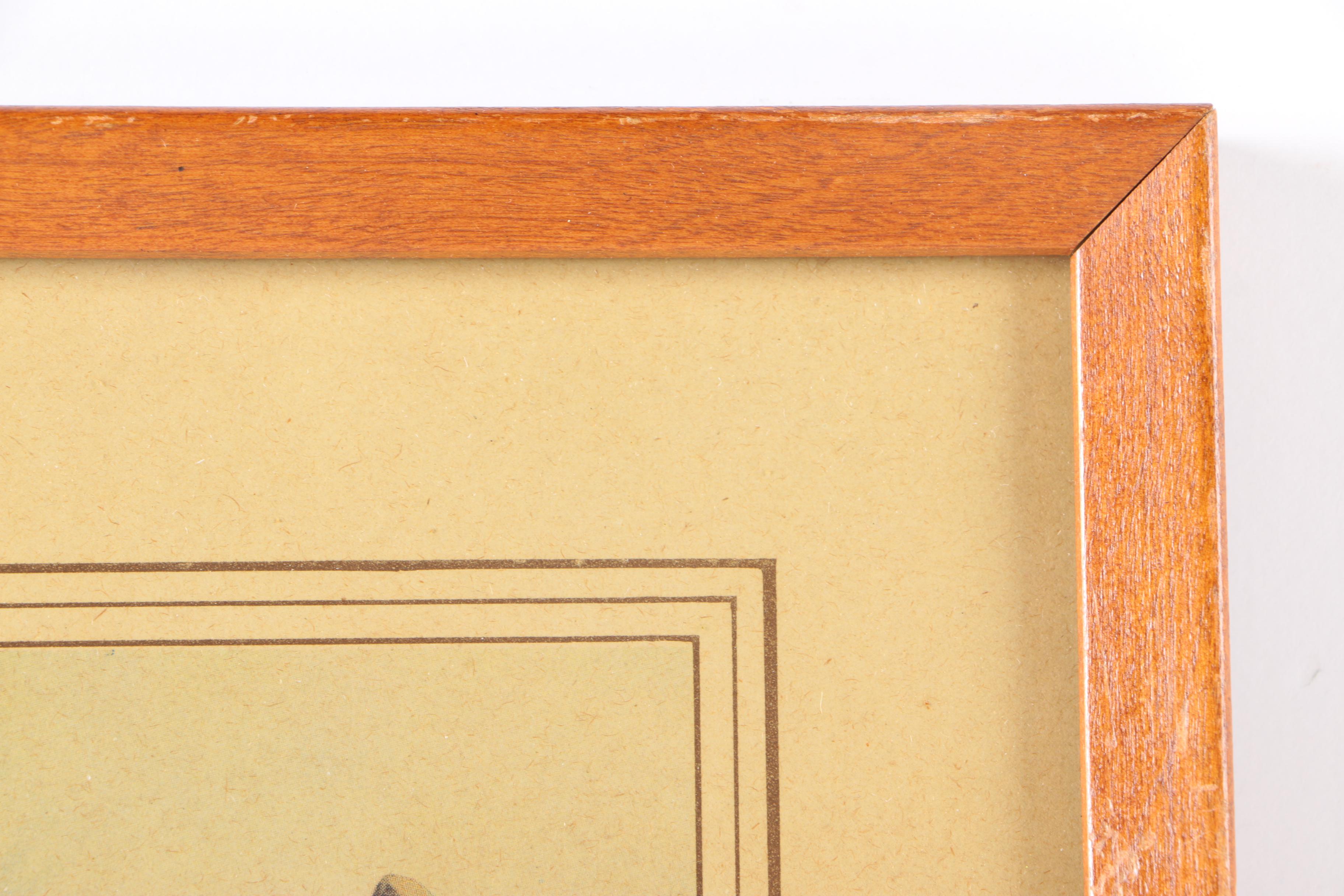 Four Scenic Framed Offset Lithographs