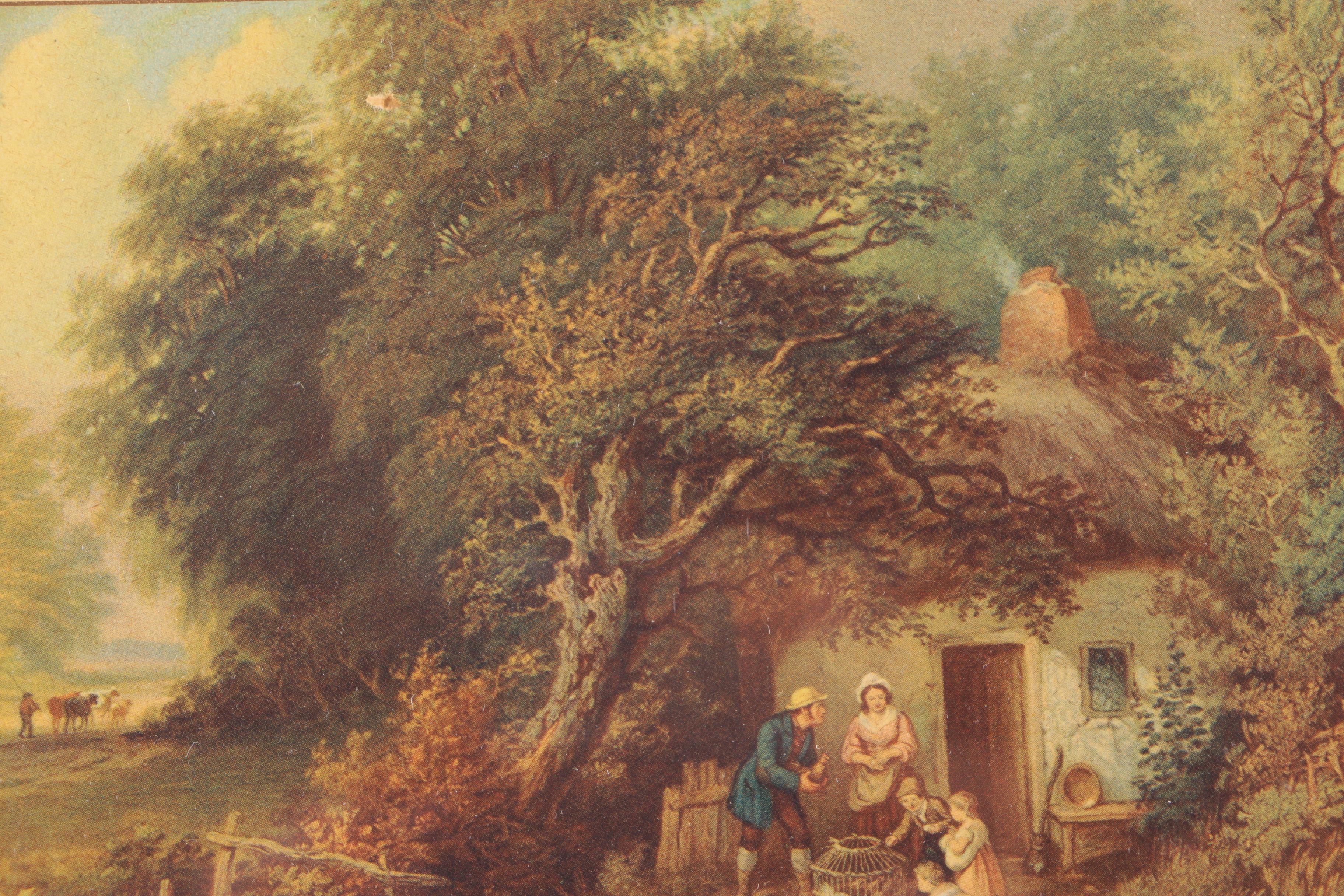 Four Scenic Framed Offset Lithographs