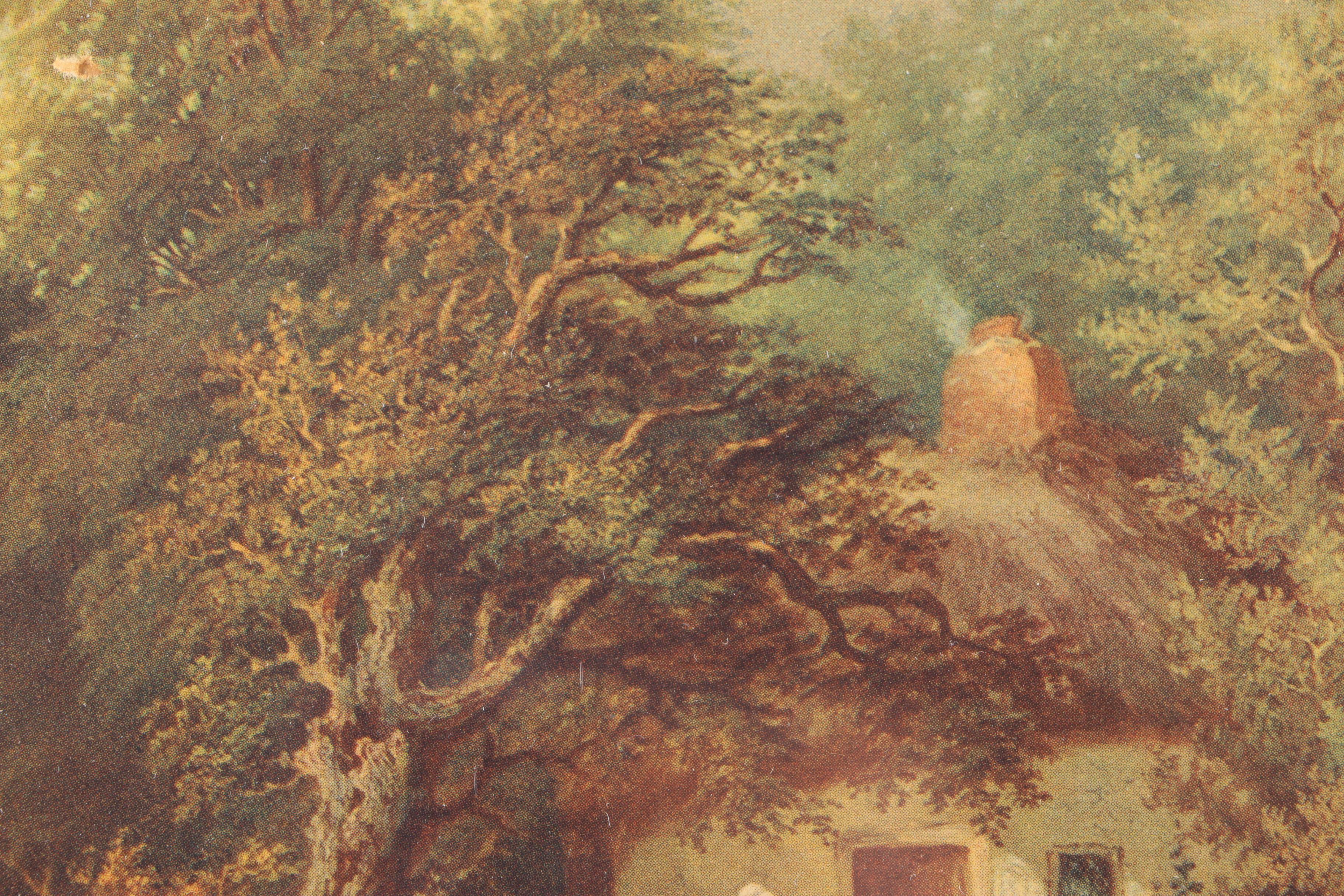 Four Scenic Framed Offset Lithographs