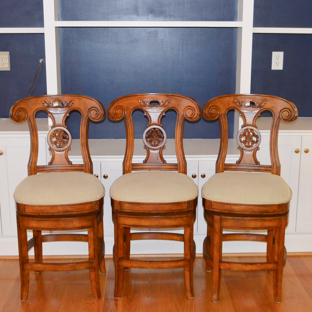 Set of Three Swivel Barstools by Hillsdale Furniture