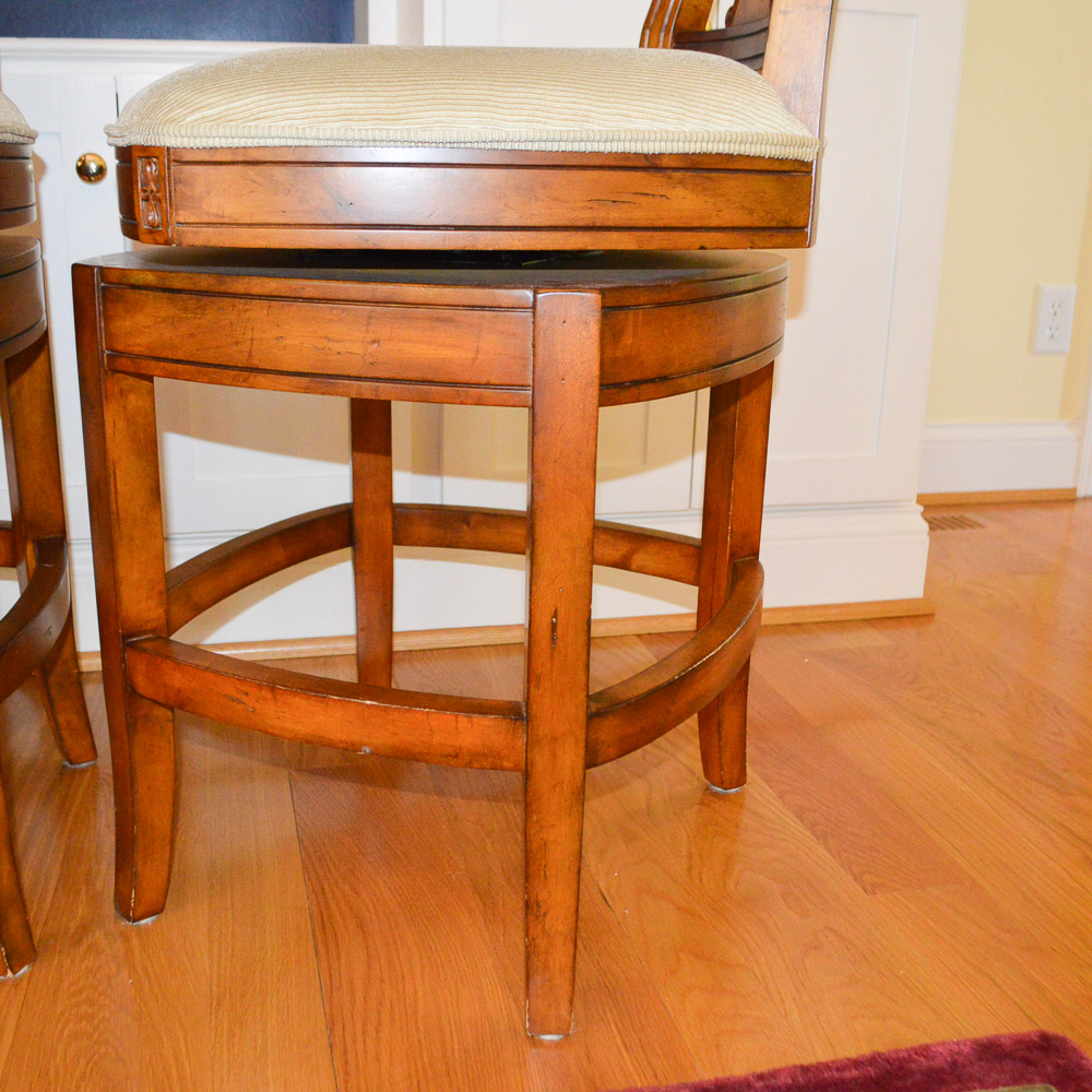 Set of Three Swivel Barstools by Hillsdale Furniture