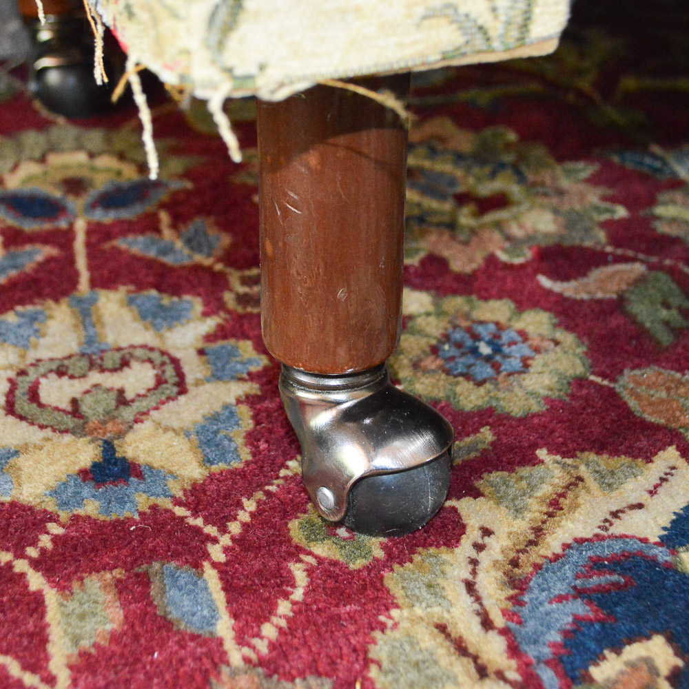 Upholstered Club Chair and Ottoman by Best Chairs, INC.